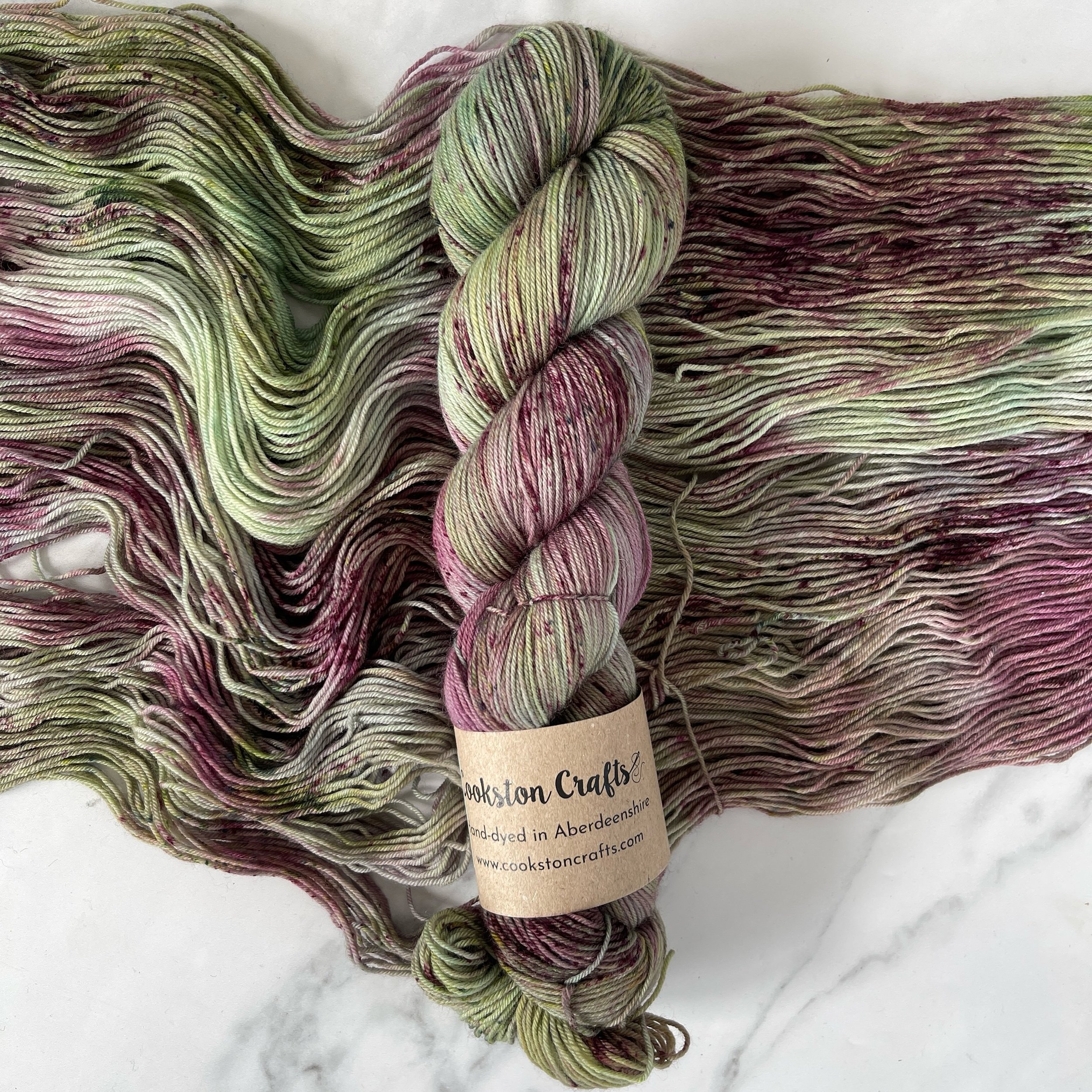 Thistle - Just one of the new colourways in tonight&rsquo;s shop update. A new version of a very old recipe (page 4 of the tatty old recipe book!) 

I&rsquo;ve been restocking the hooks with lots of yarn over the last couple of weeks to build up some