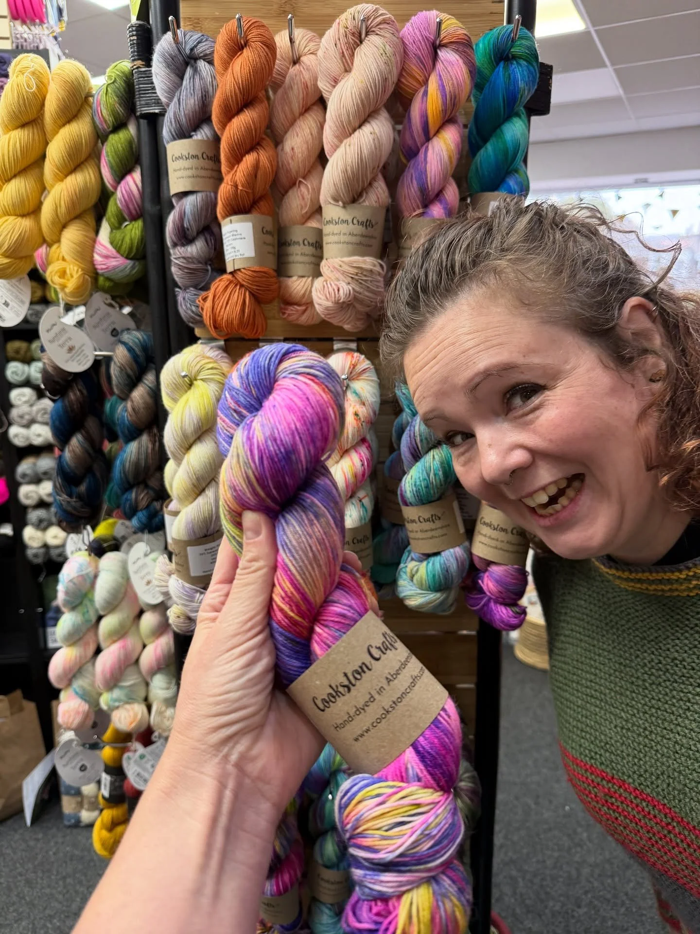 I had an urge to dye some yarn yesterday for the #yarnstravaganza event @woolforewe today! 

Pop in today until 5pm as there&rsquo;s lots of goodie bags to be had whilst stocks last. There might be games too if Faye can find her dice 😂😂😂

#woolfor