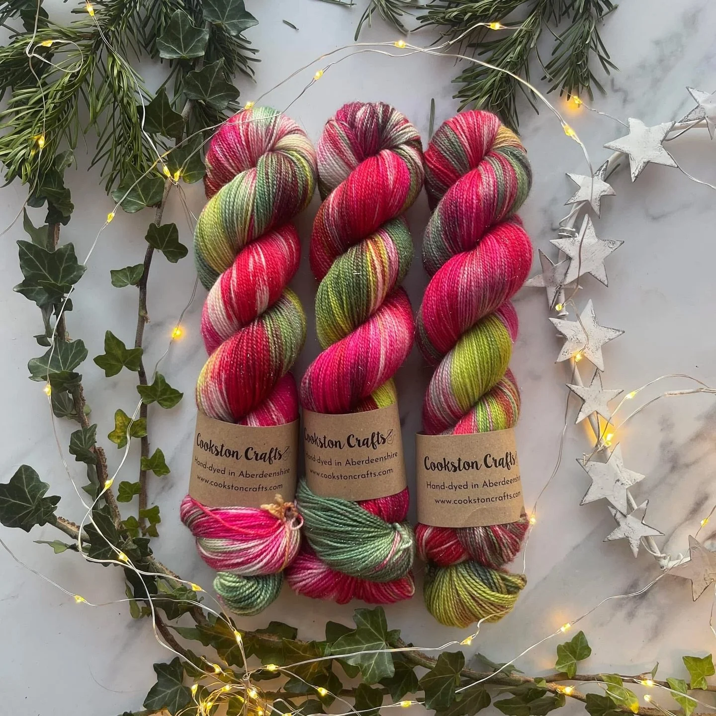 Help me decide&hellip;.

Do I dye some full on Xmas Jolly Holly or do I go with the more subtle Snow Queen?? 

I have one more dye session planned this afternoon before @eastneukknits this weekend so I&rsquo;m planning out the rest of my week. 

I&rs