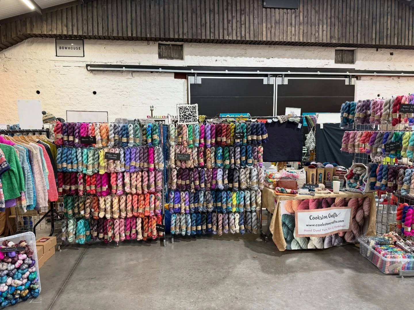 @eastneukknits was so, so lovely today&hellip; 🥰

I&rsquo;m slightly regretting saying Ailsa would be paid a pound for every time someone said she was my double 🫣😂

A much needed rest tonight before doing it all again tomorrow. 

#eastneukknit #ya