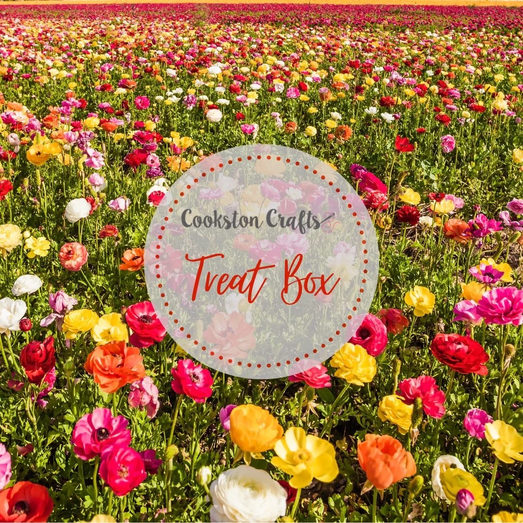 This Cookston Crafts Treat Box will be bursting with colour, creativity and a few hand-picked surprises to brighten your day, just like this field of flowers 💐

Pre orders can be placed until the 5th March and delivery will be at the end of March.


