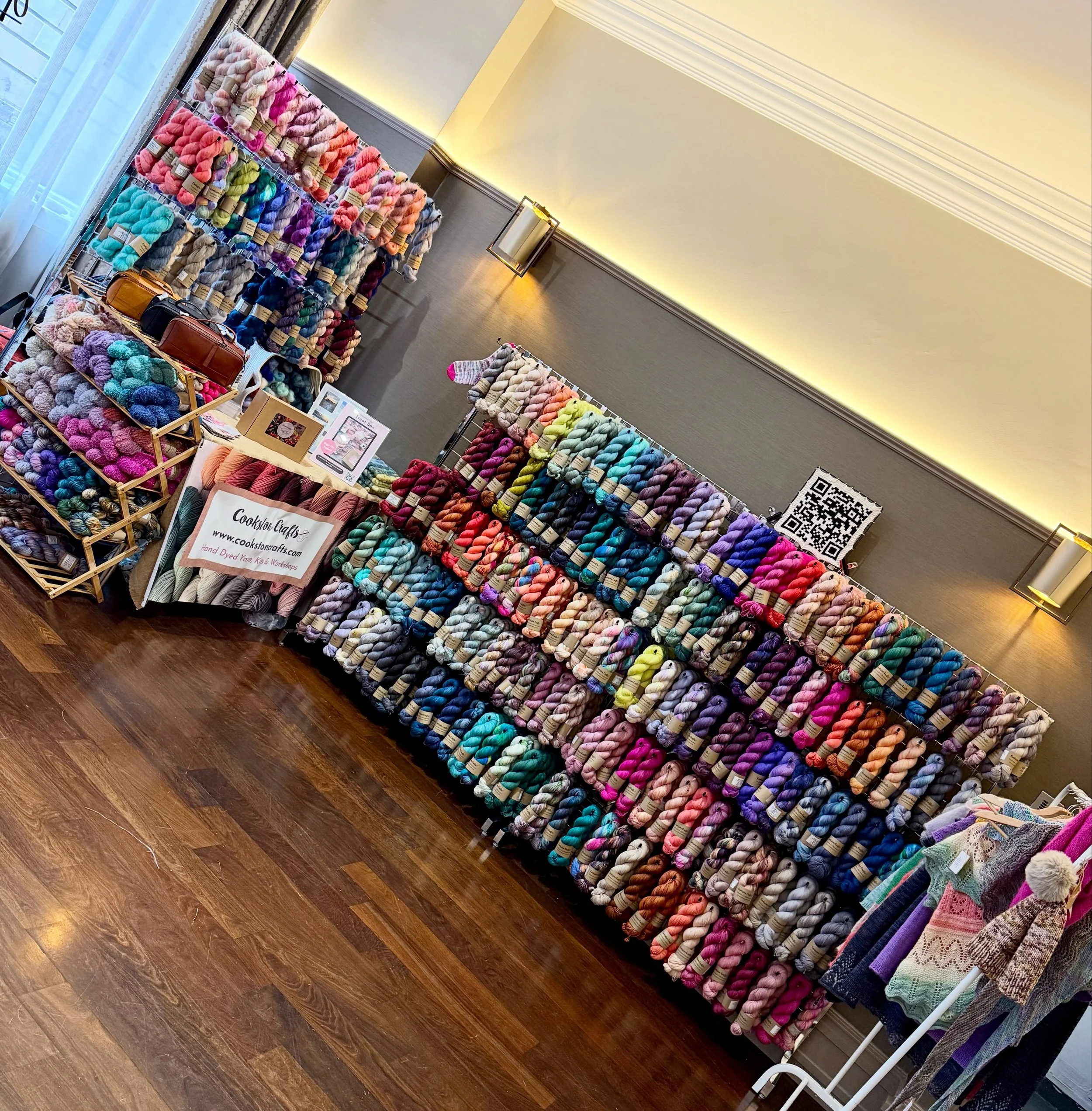 Only 10 days til @glasgowschoolofyarn at our new venue The Briggait on Bridgegate. 

I&rsquo;ll be there 11 - 5 Saturday and Sunday (deluxe ticket holders get in a little earlier at 10am)

You can buy tickets directly from @glasgowschoolofyarn 

See 