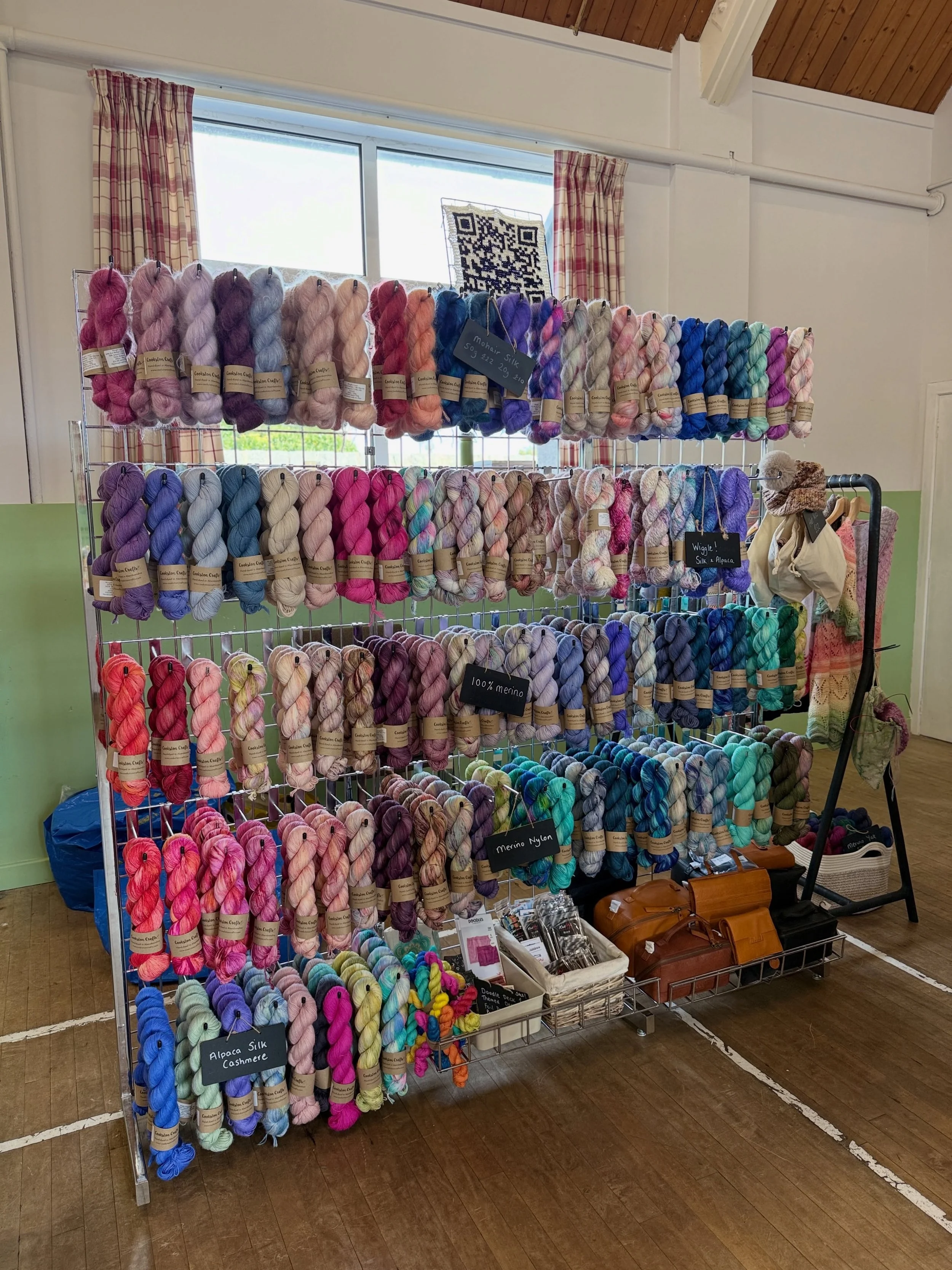 All set up at @ggwsd today and tomorrow 10 - 4 

Chapel of Garioch