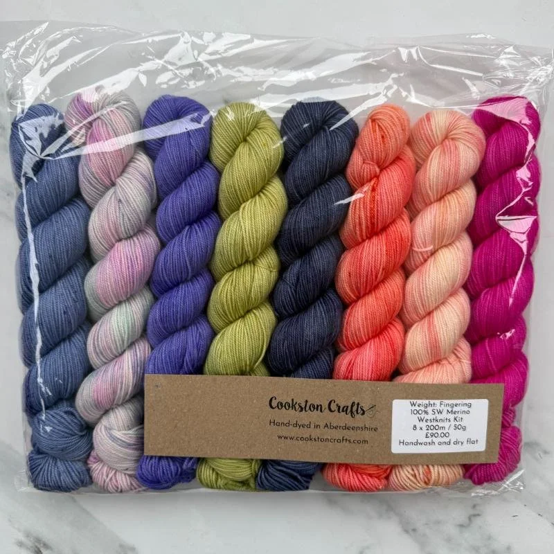 Westknits Mystery Knitalong Kit - Colour Kaleidoscope Shawl