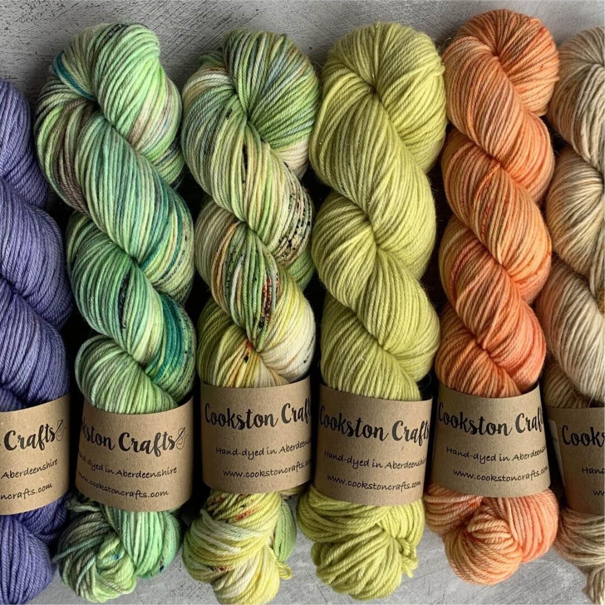 Cookston Crafts - Hand Dyed Yarn & Knitting and Crochet Workshops -  Aberdeenshire Scotland