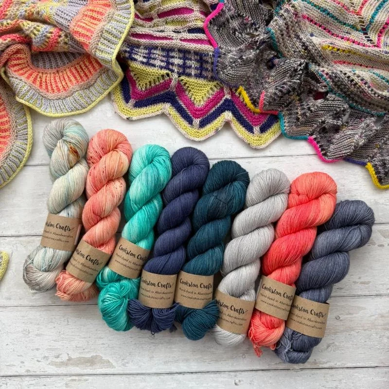 Westknits Mystery Knitalong Kit - Colour Kaleidoscope Shawl