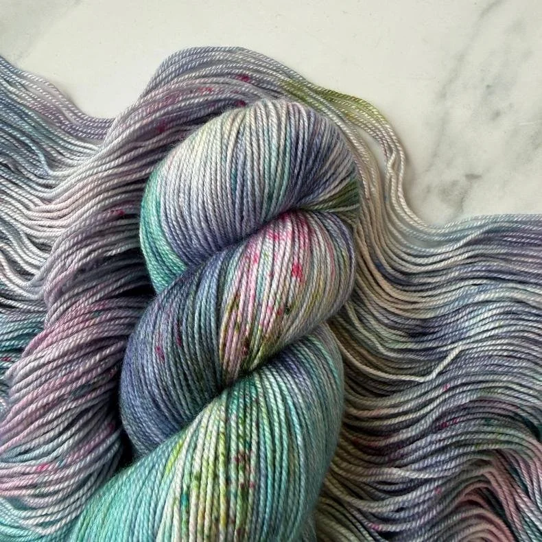 Monet - Merino Cashmere and Silk Fingering Weight Handdyed Yarn