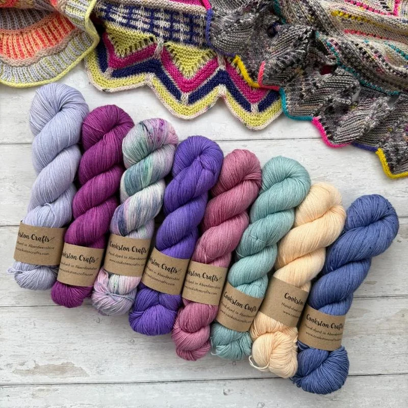 Westknits Mystery Knitalong Kit - Colour Kaleidoscope Shawl