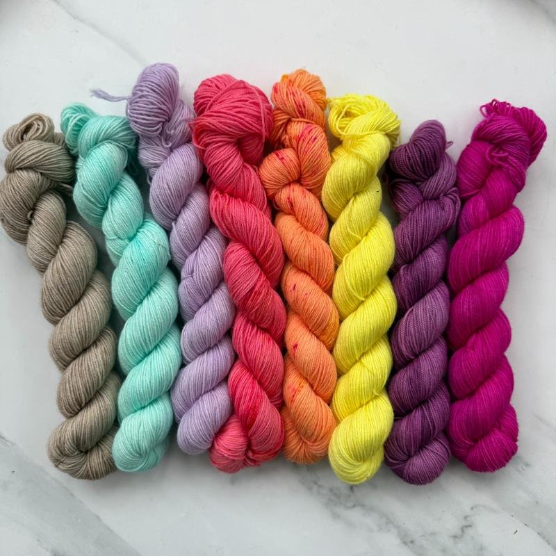 Westknits Mystery Knitalong Kit - Colour Kaleidoscope Shawl