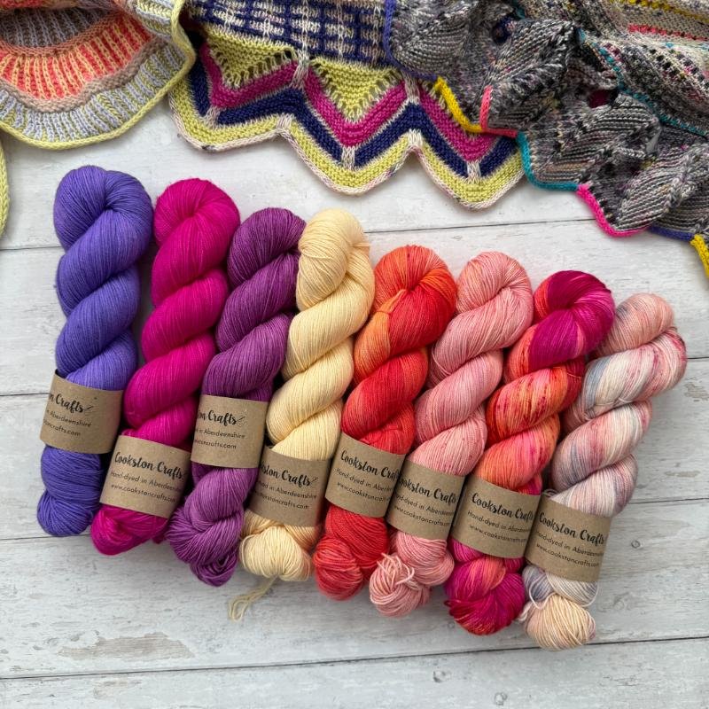 Westknits Mystery Knitalong Kit - Colour Kaleidoscope Shawl