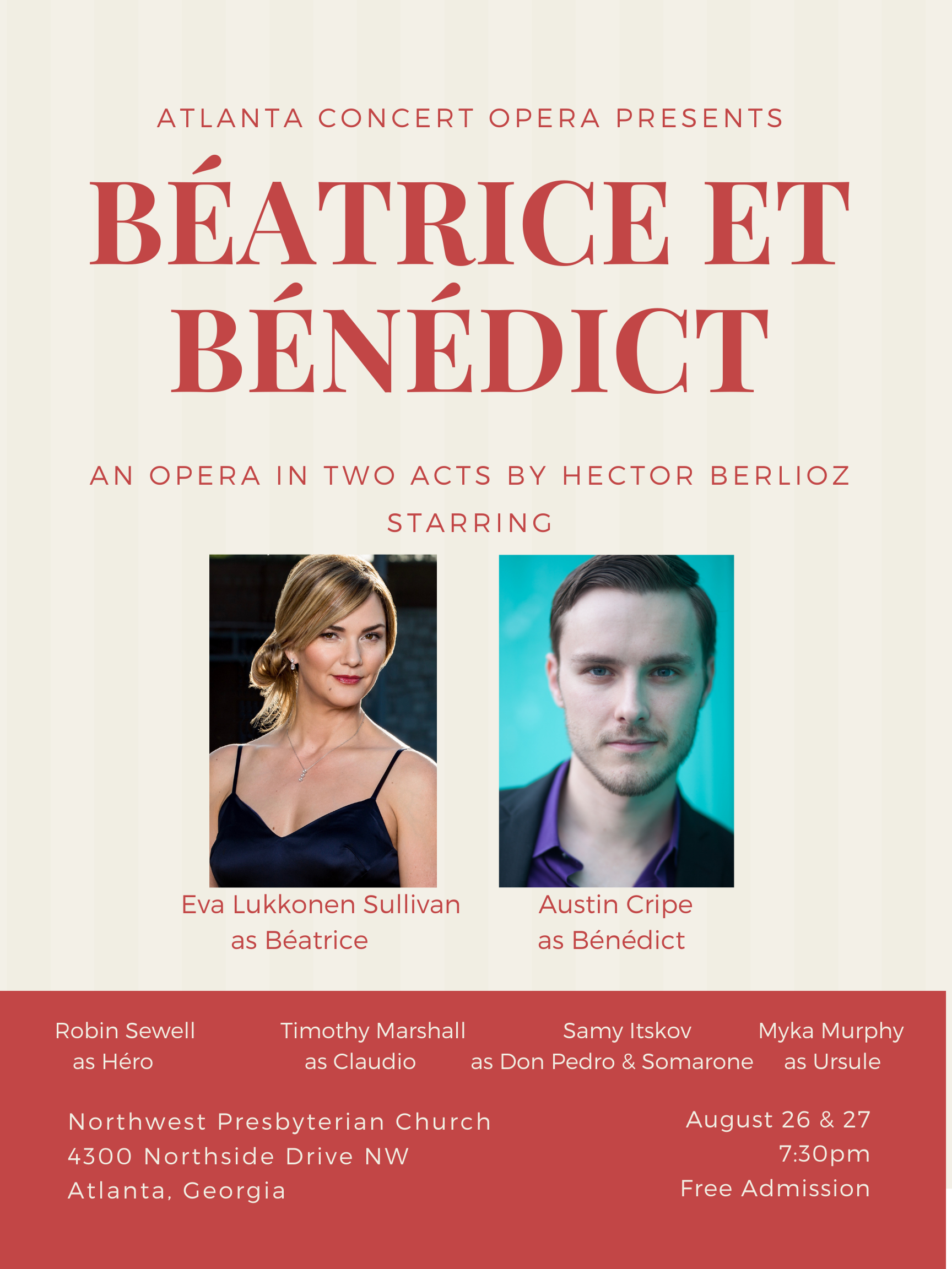 Beatrice et Benedict — ATLANTA CONCERT OPERA
