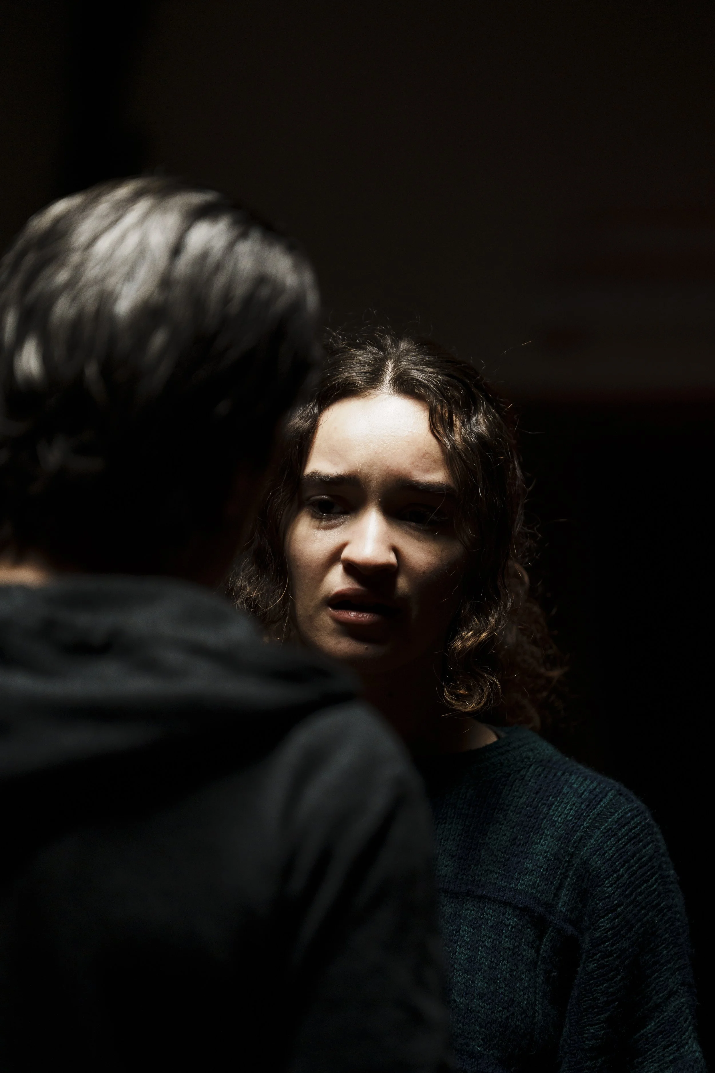 Live performance of a scene from The Naked Woman feature script. March 2025, NYC.  Rehearsal images by Alice Plati