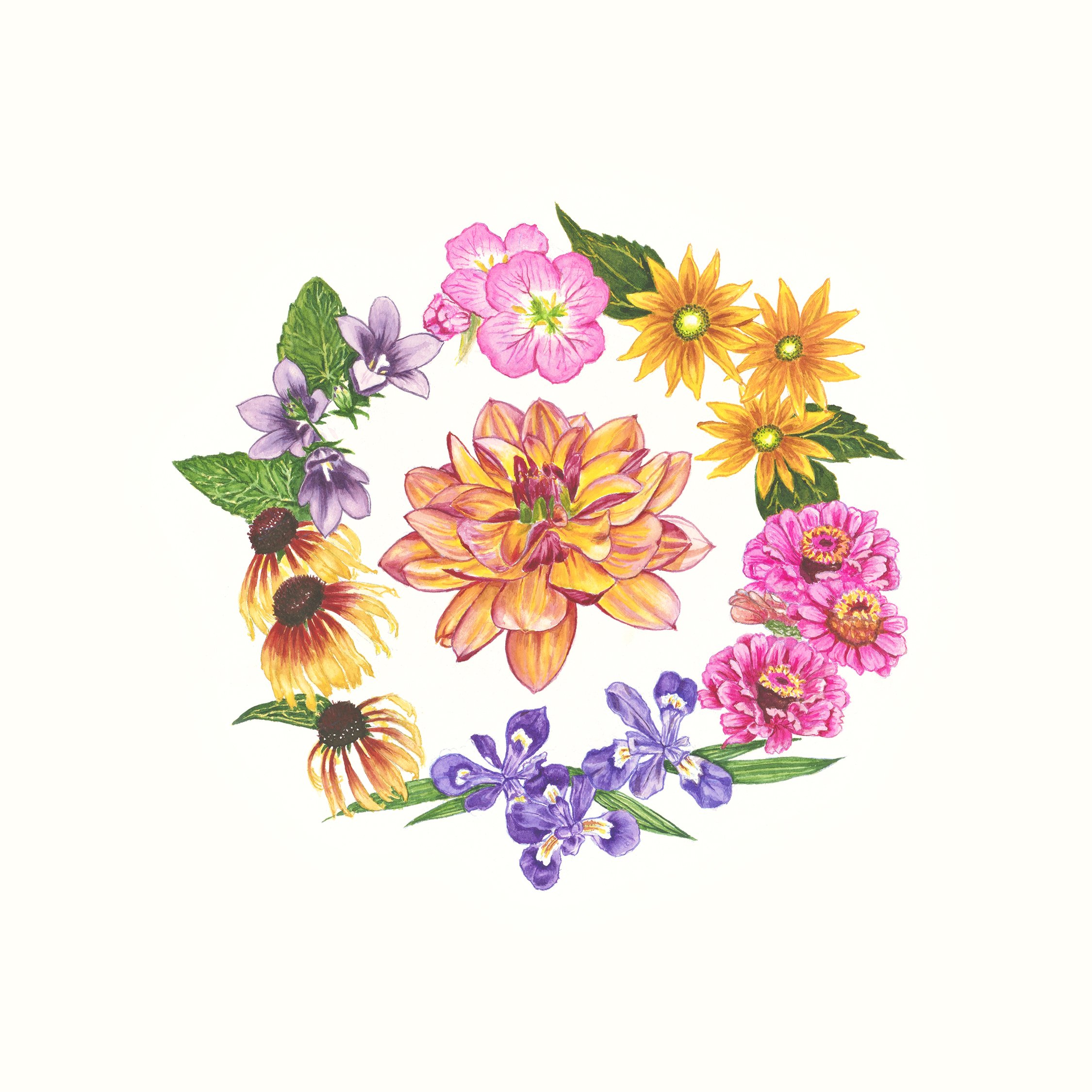 Spring Flowers ~ Original