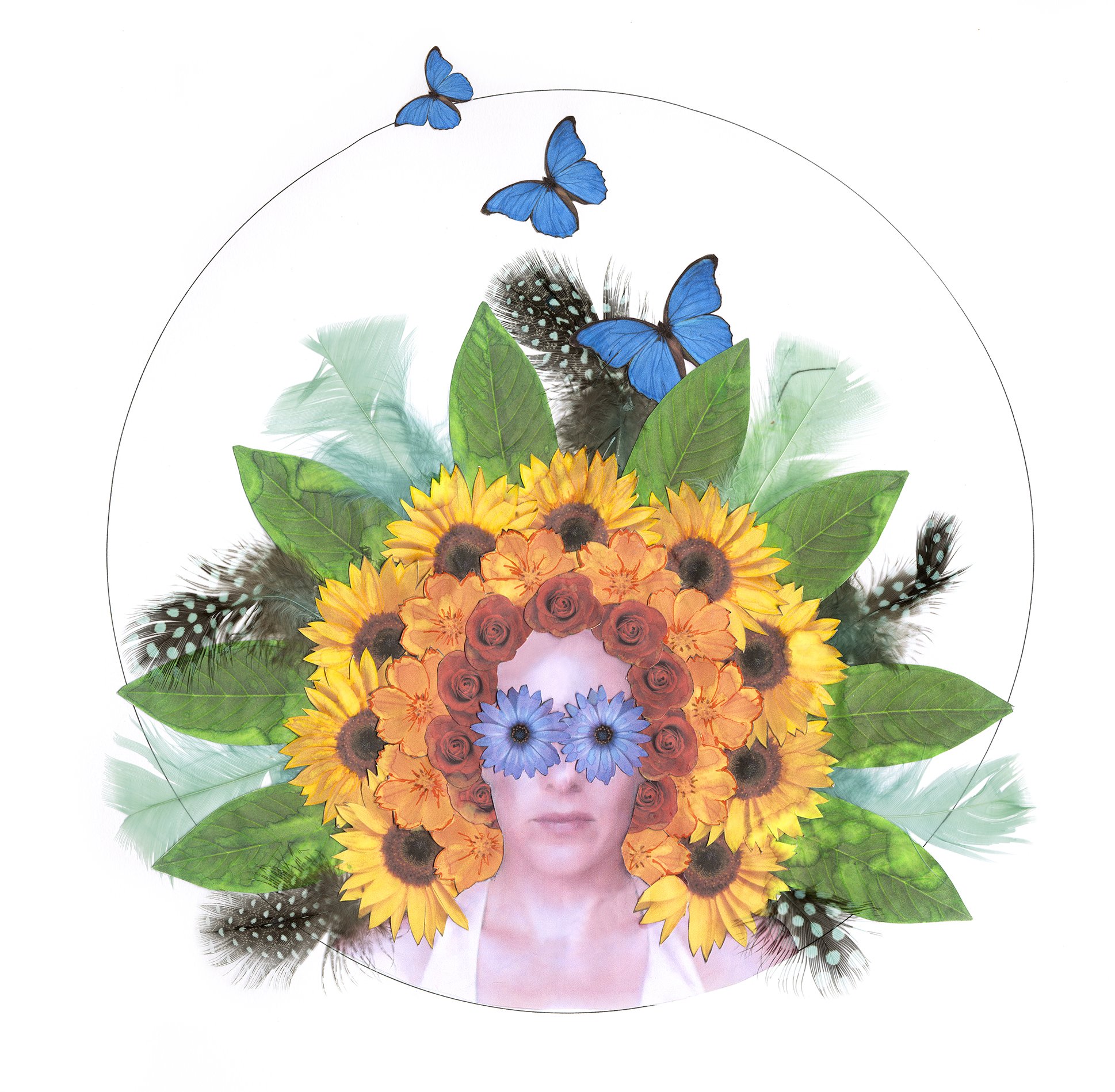 Radiant Flowers Print