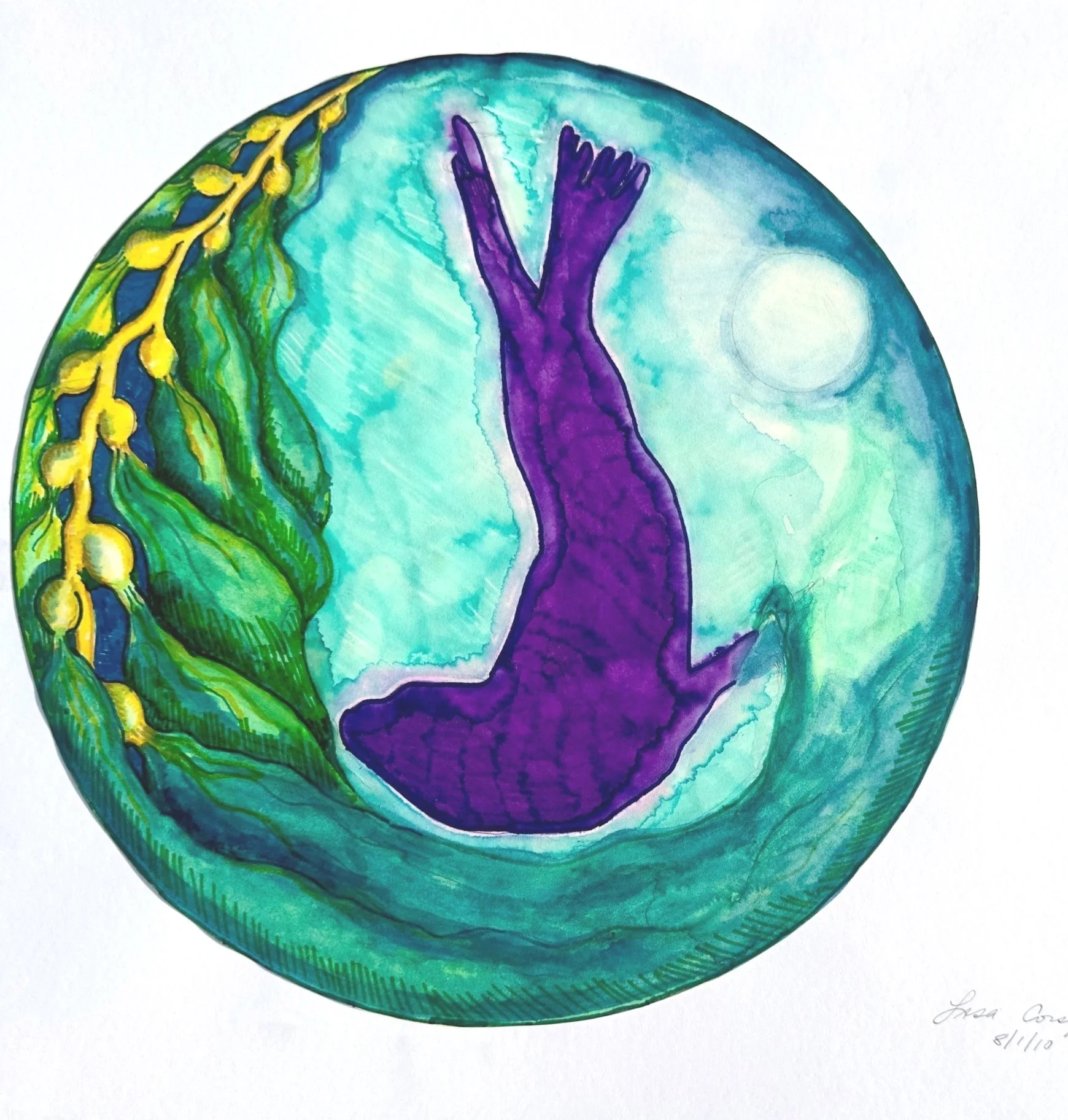 Seal Goddess Print