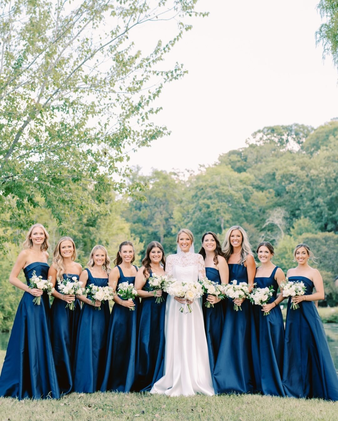 Emily &amp; Caleb tied the knot in beautiful Birmingham 🤍 From a timeless church ceremony to a stunning Vulcan Park reception, every detail felt like a dream. And our favorite part? At the end of the night. Emily grabbed Caleb&rsquo;s hand as they p