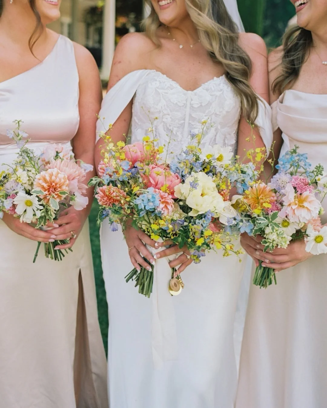 Madison &amp; Trent&rsquo;s Alabama wedding weekend was one for the books. From the dreamy garden inspired florals full of soft pinks, blues, yellows, and peaches to the black chapel tucked in the trees, every detail felt so intentional and full of p