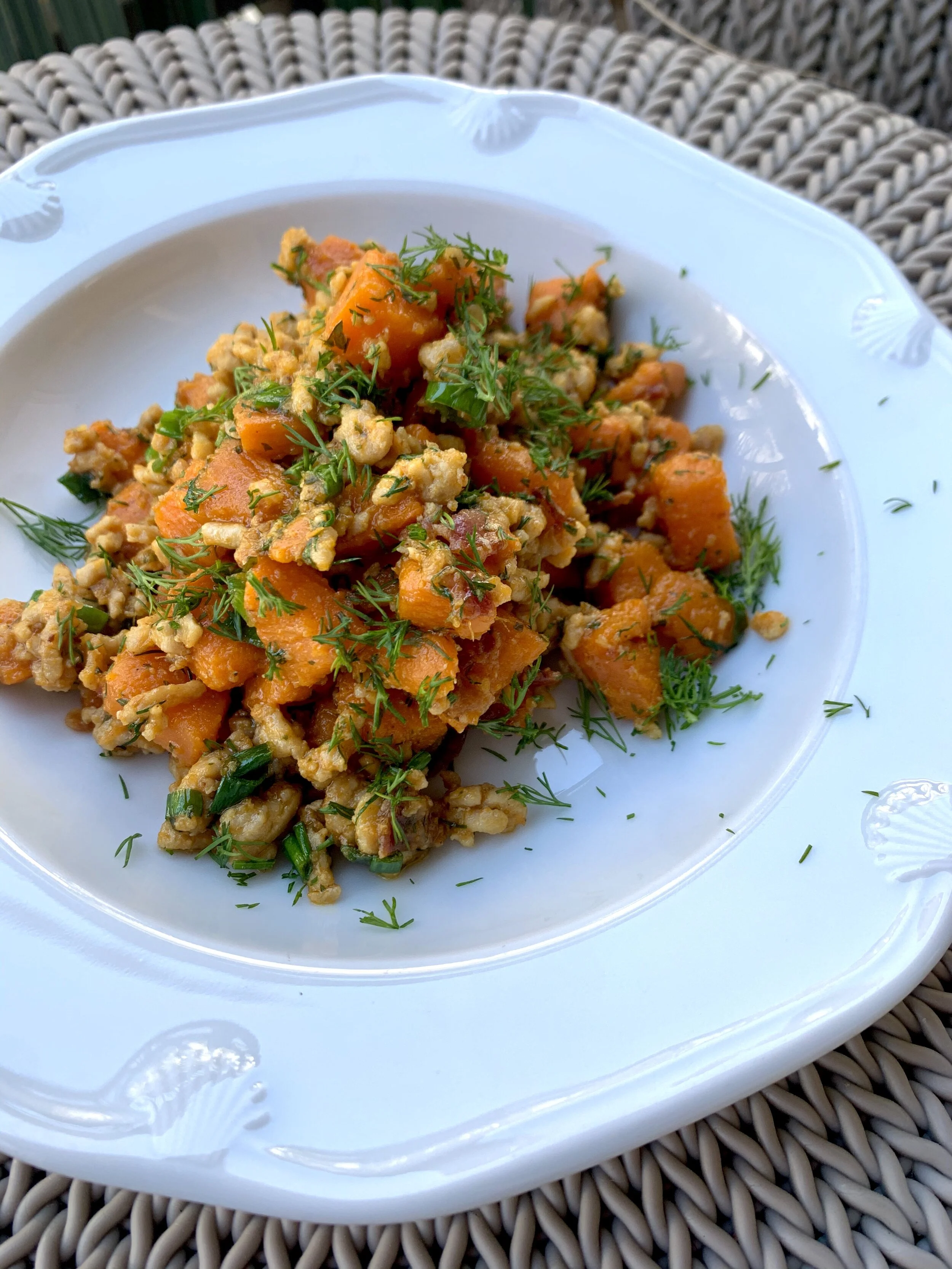 Chicken Bacon Ranch Hash