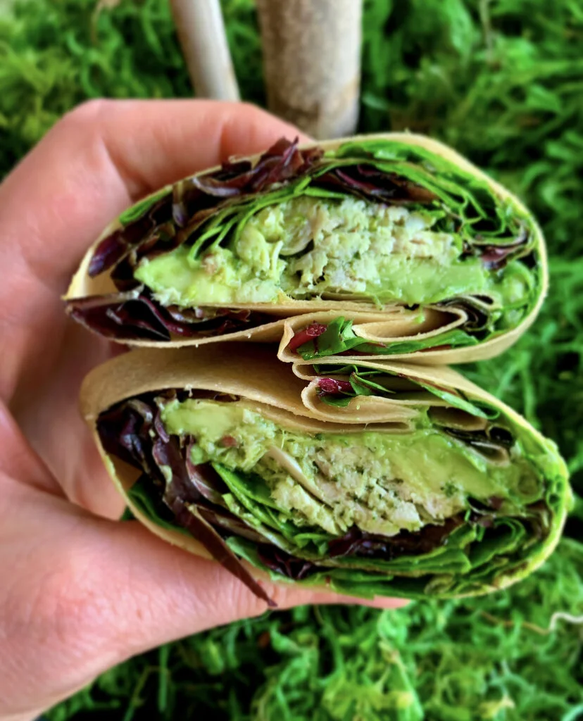 Chimichurri Chicken Salad Wrap 
