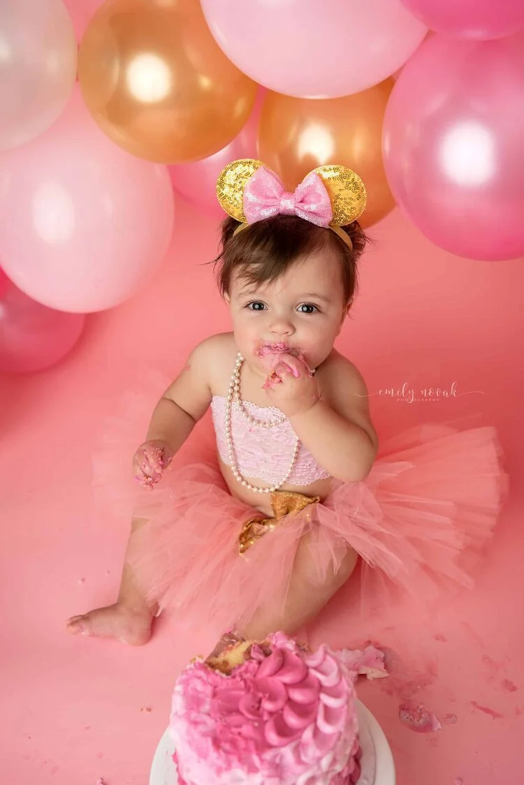 Harper's 1st Birthday Cake Smash | Valencia, PA Photographer