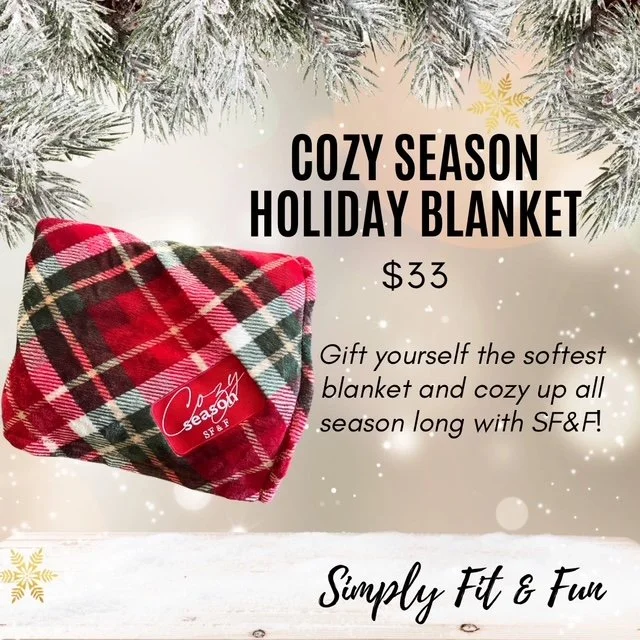 Cozy Season Holiday Blanket