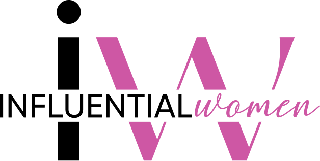 Pink and black graphic with the phrase "Girl Power, Women" in stylized text.