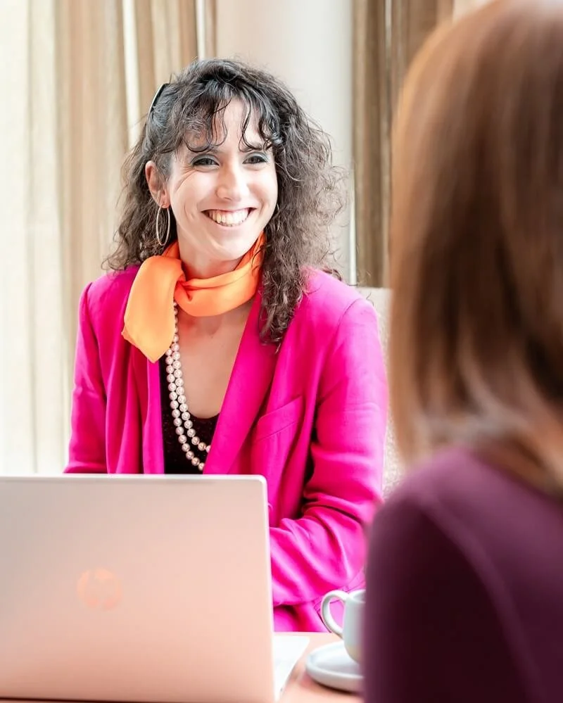 Giada recalibrating a client's messaging