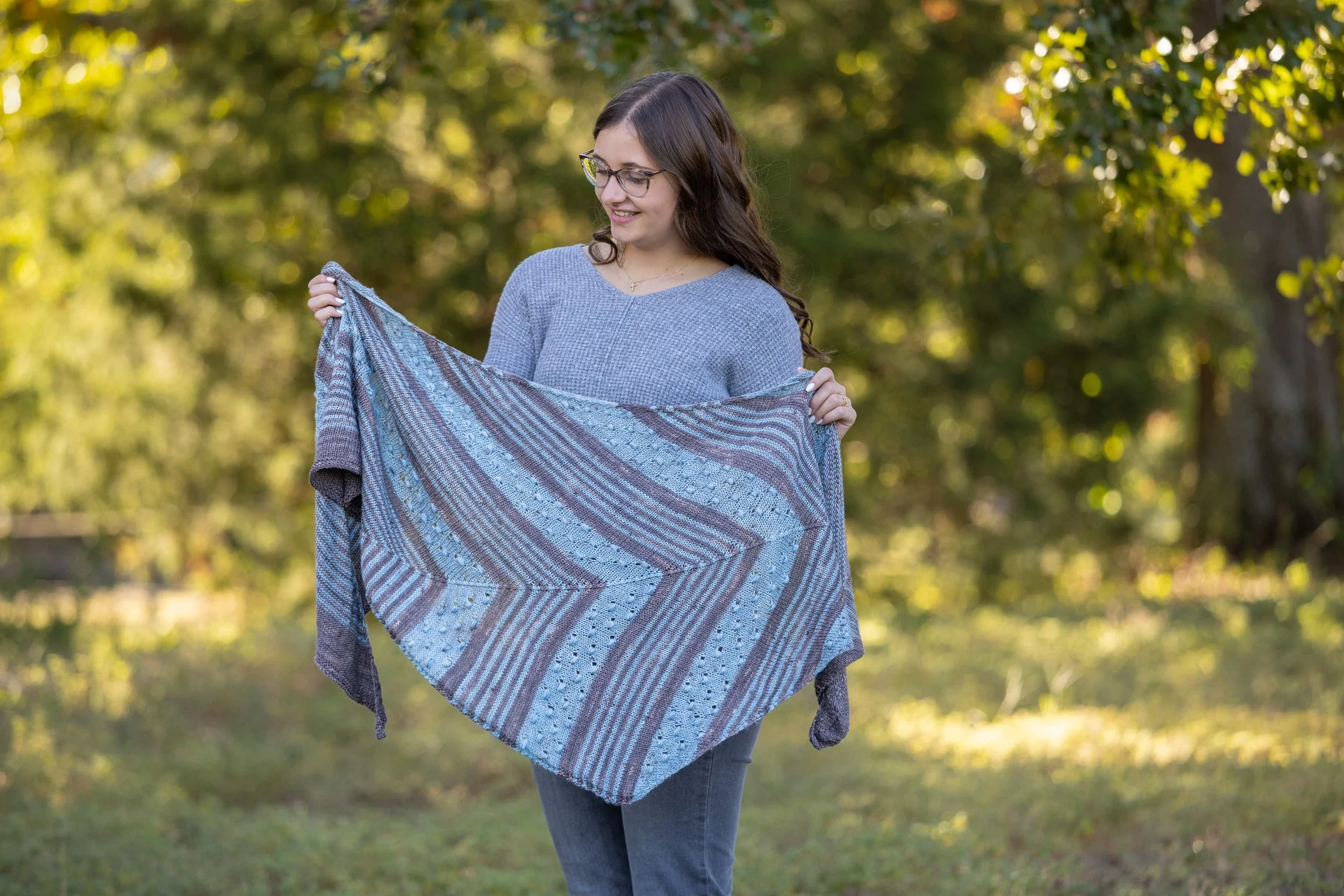 Field &amp; Sky Shawl