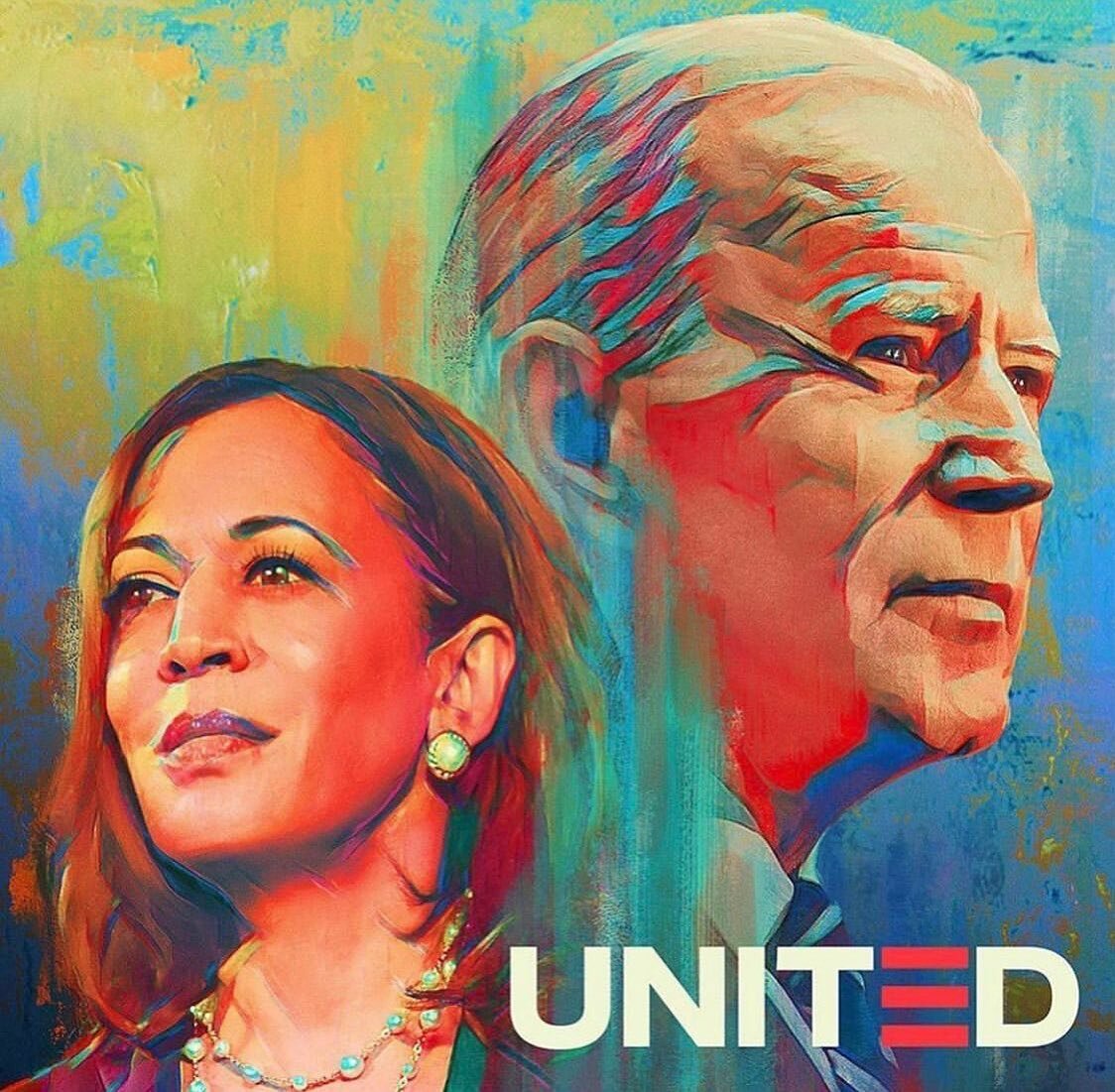 It feels good to be American! 🇺🇸 
#america #democracy #freedom over #fear #mypresident 

Artist @blackmambastudios 

#love #unity #presidentialelection #president #bidenharris2020  #biden2020 #kamalaharris #firstfemalevicepresident #whitehouse  #hu