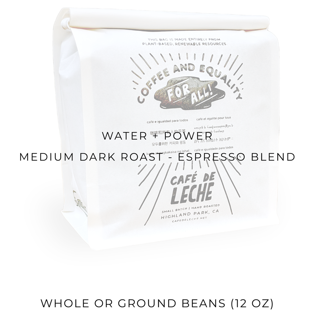 Water + Power - Espresso Blend  Caf de Leche