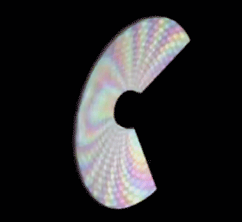  Here the Chromatic C is shown backlit, and in motion. 