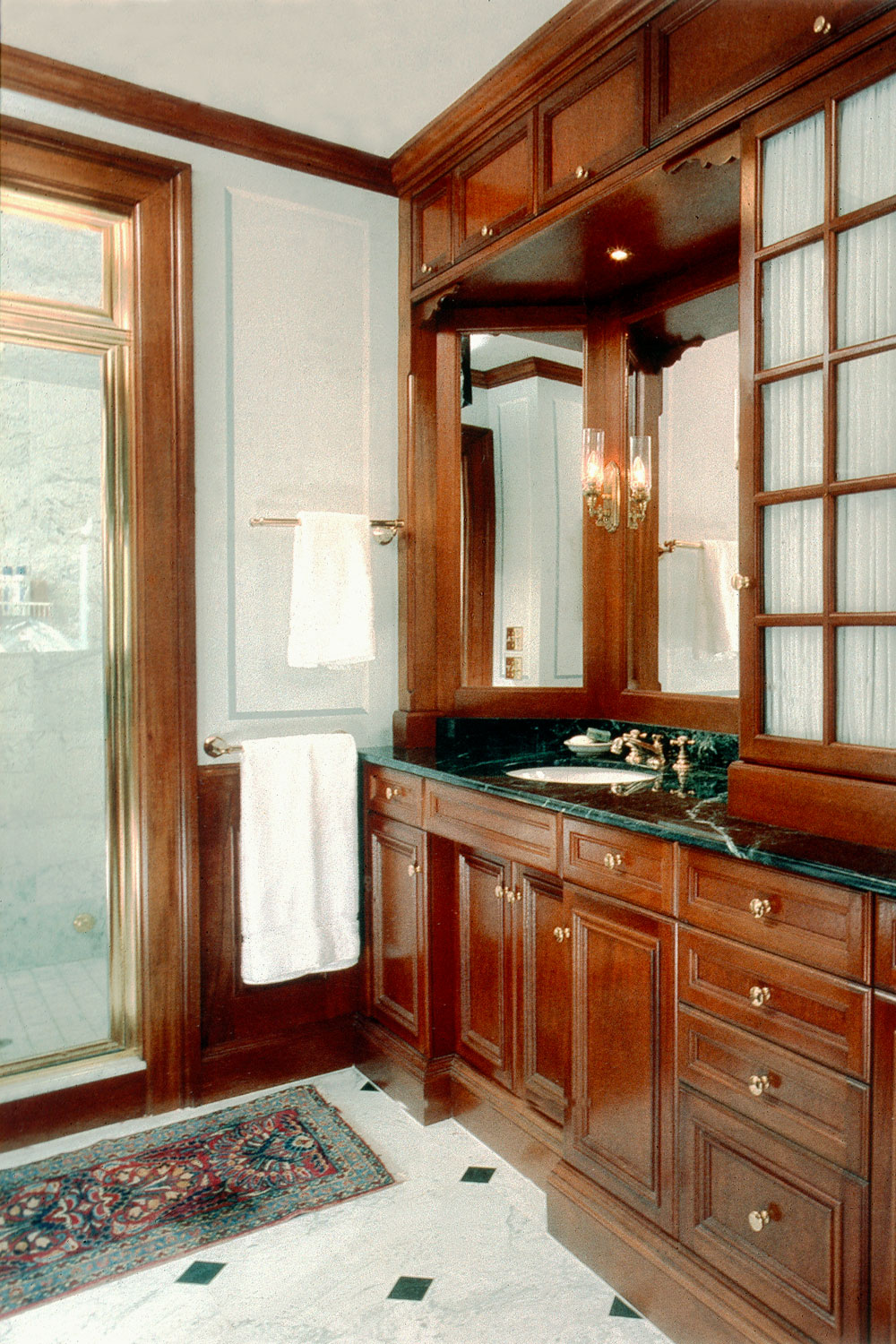 Orient Express Style Master Bath - Peter LaBau, Residential Design