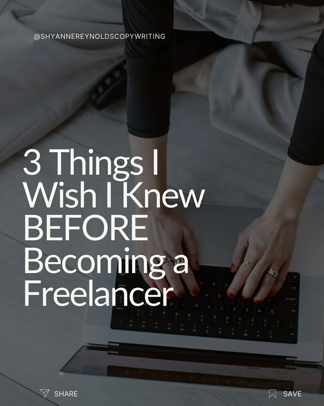 When I started freelancing, I thought all I needed was solid writing skills&mdash;but I quickly learned there&rsquo;s so much more to it. 

If you&rsquo;re just starting out, here are three things I wish I knew sooner 👇

1️⃣ Clients won&rsquo;t magi