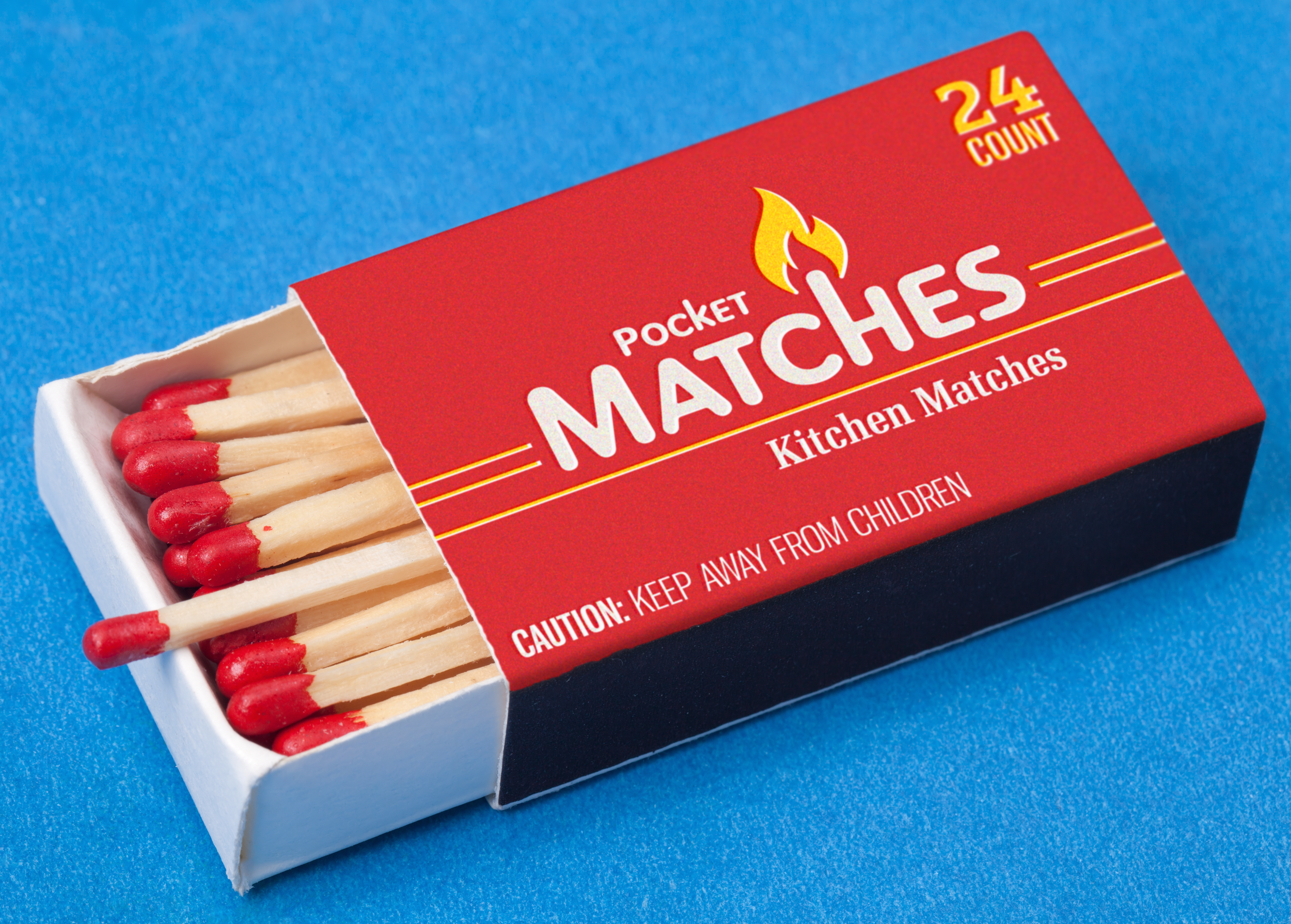 Pocket Matches Match Box (MacGyver Season 2 Episode 10)