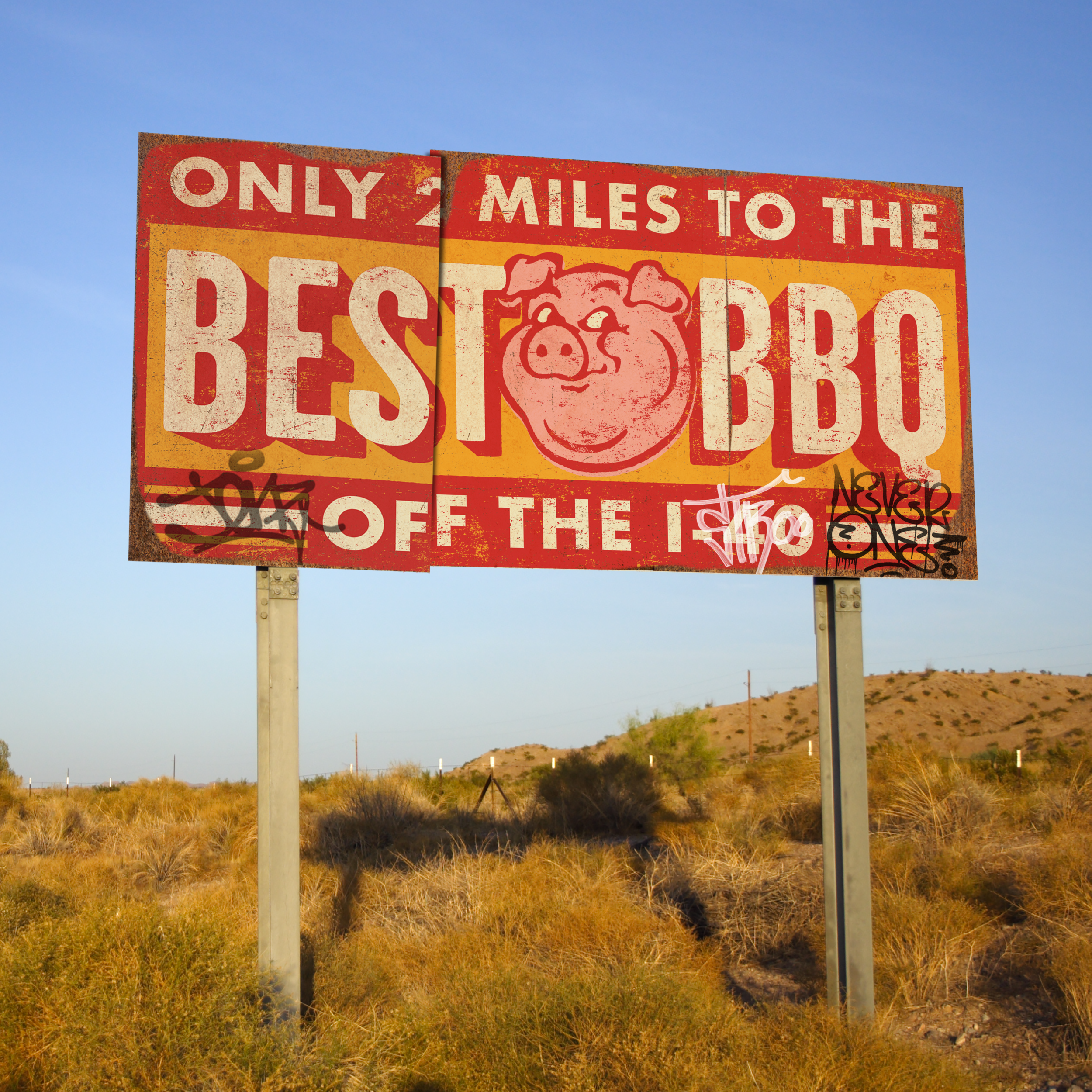 Best BBQ Road Sign (MacGyver Season 3 Episode 9)