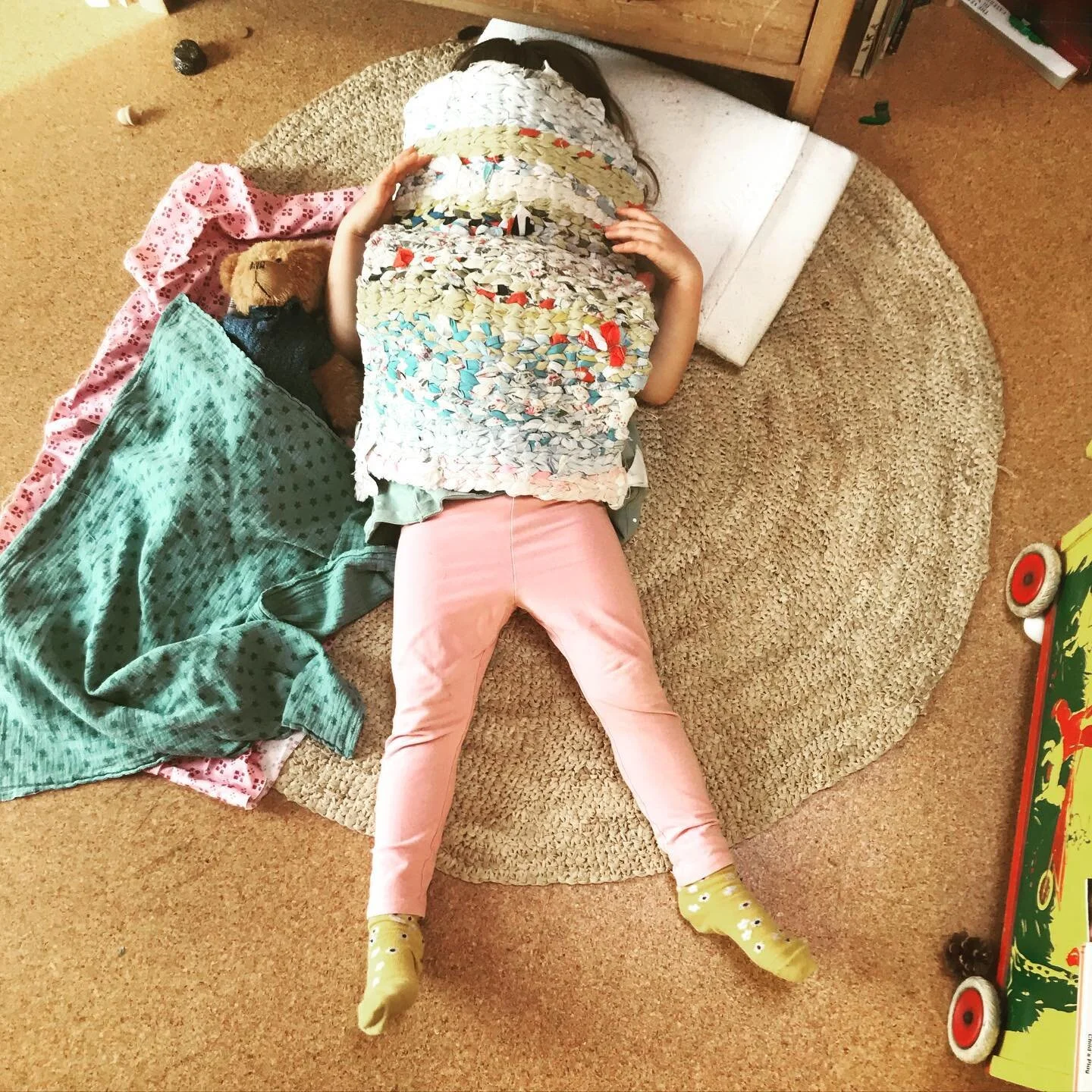 Found assemblage. With woven mat by Pia Eikaas @saakieaip