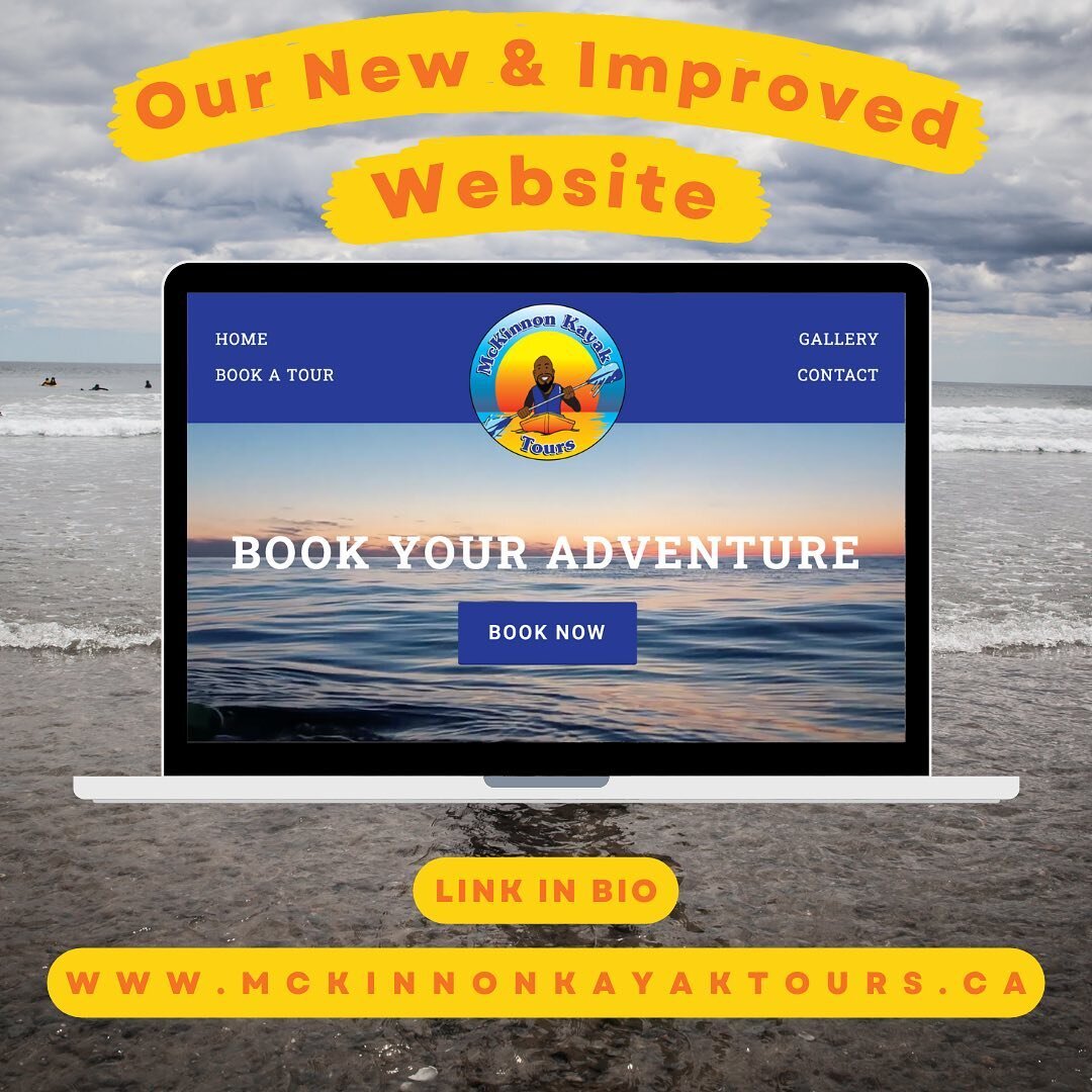 We are excited to announce that our website is back up and running! You can now book your very own kayak adventure at www.mckinnonkayaktours.ca