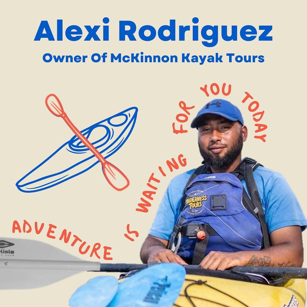 Get to know the man behind McKinnon Kayak Tours! 

Alexi Rodriguez started McKinnon Kayak Tours in 2019 with hopes to build an Eco-Tourism Mecca and spend more time with his Grandparents on the West Coast of Cape Breton Island. He's since successfull