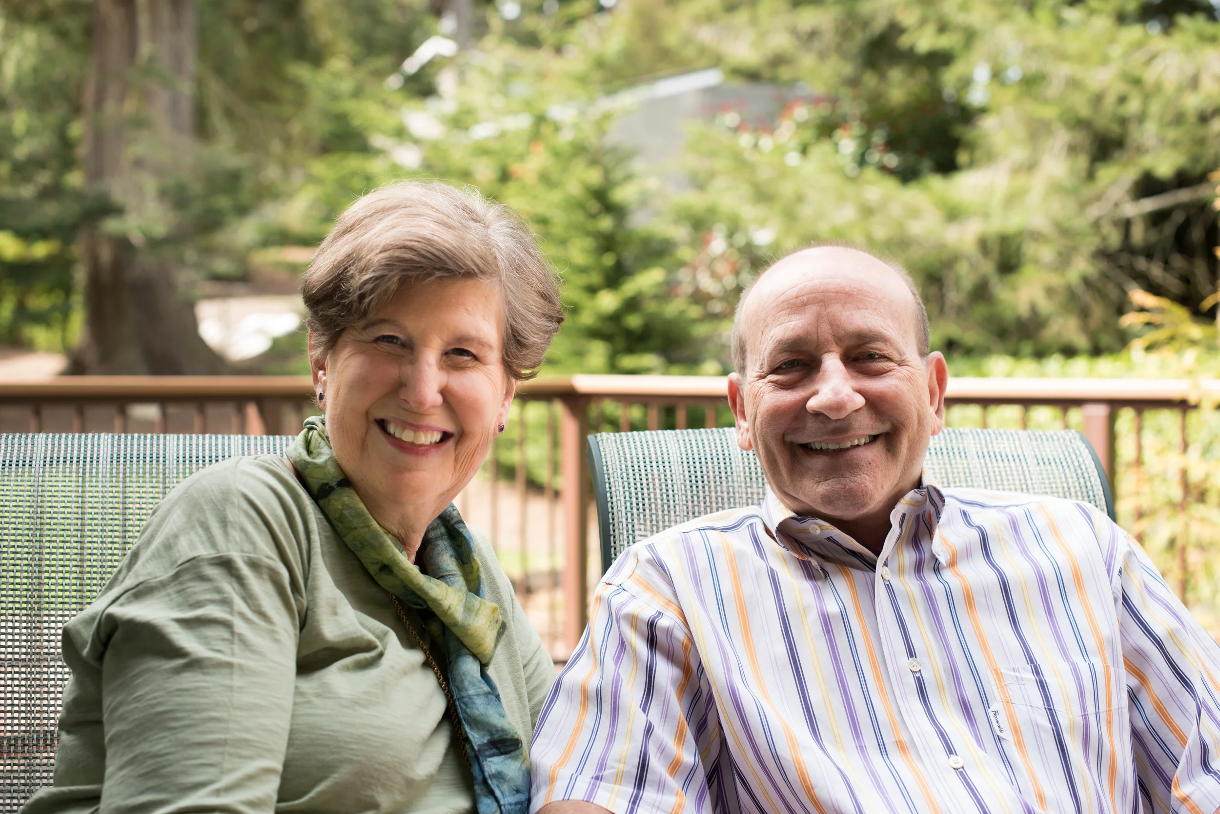 Nancy with Michael, her husband of almost 40 years. Michael is a retired high school teacher from the Highline School District. Together, they have been consulting at the Boeing Academy for STEM Learning at the Museum of Flight for the last three years.