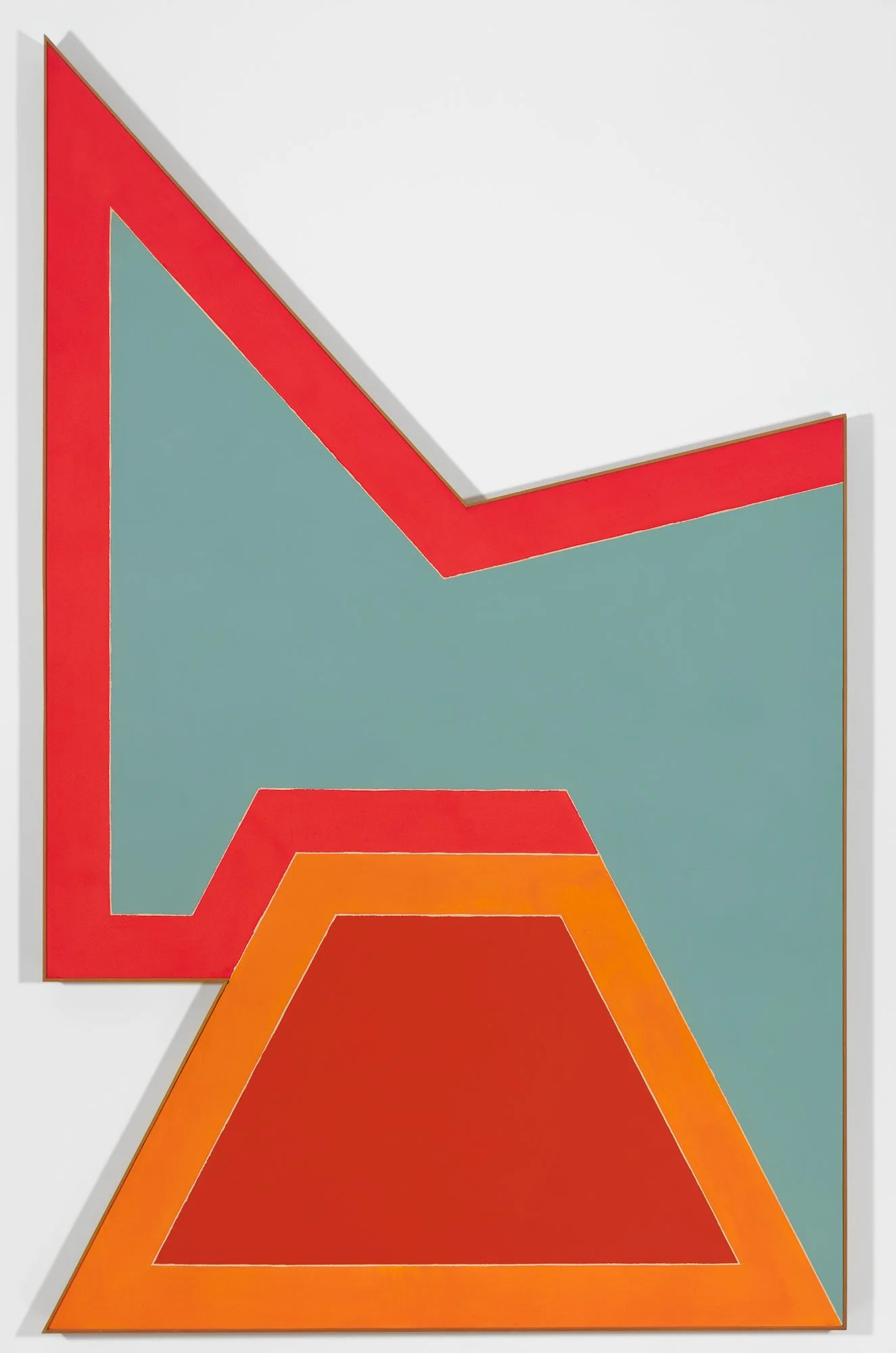 a colorful geometric paiting