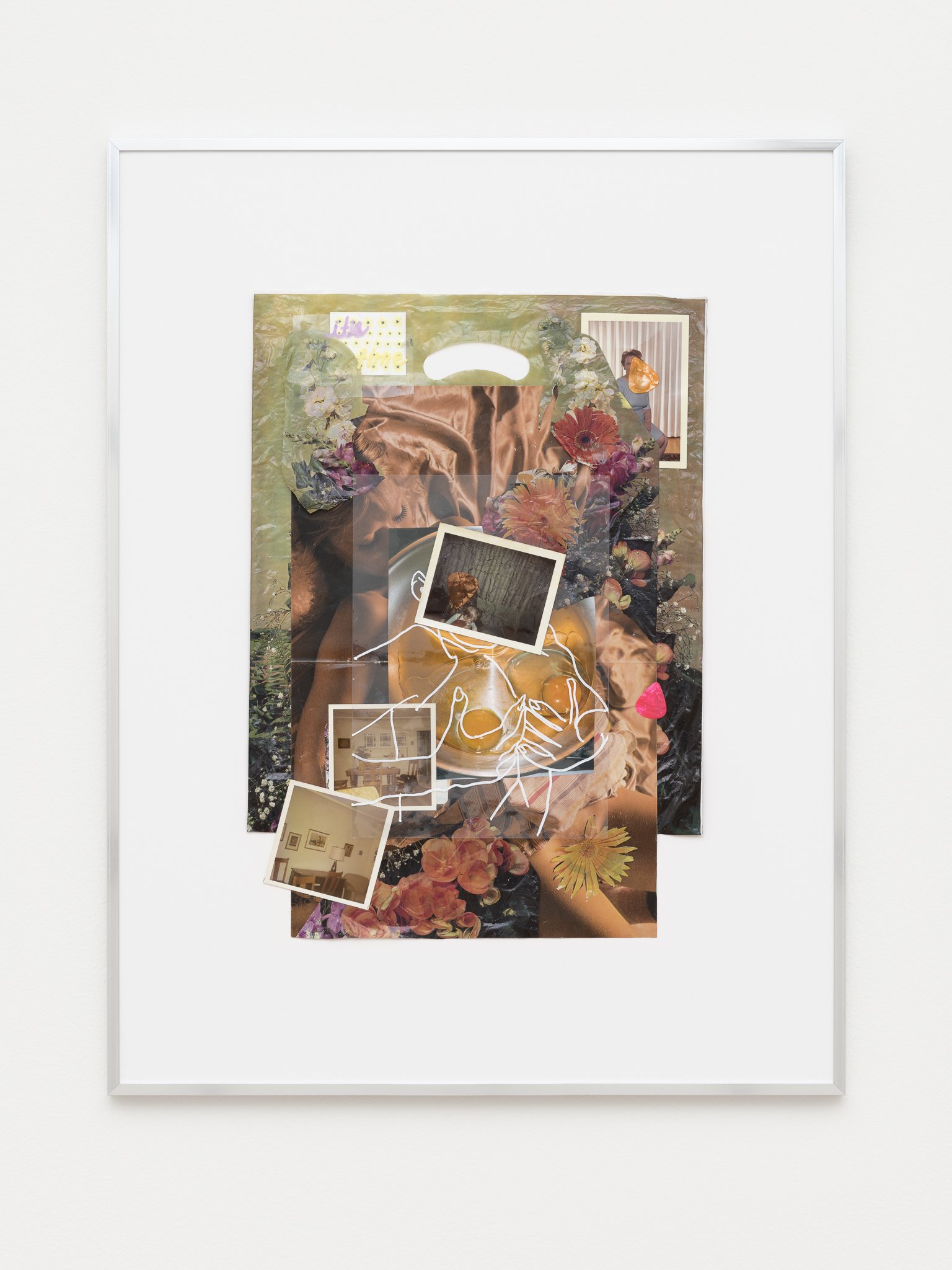 a warm-colored collage