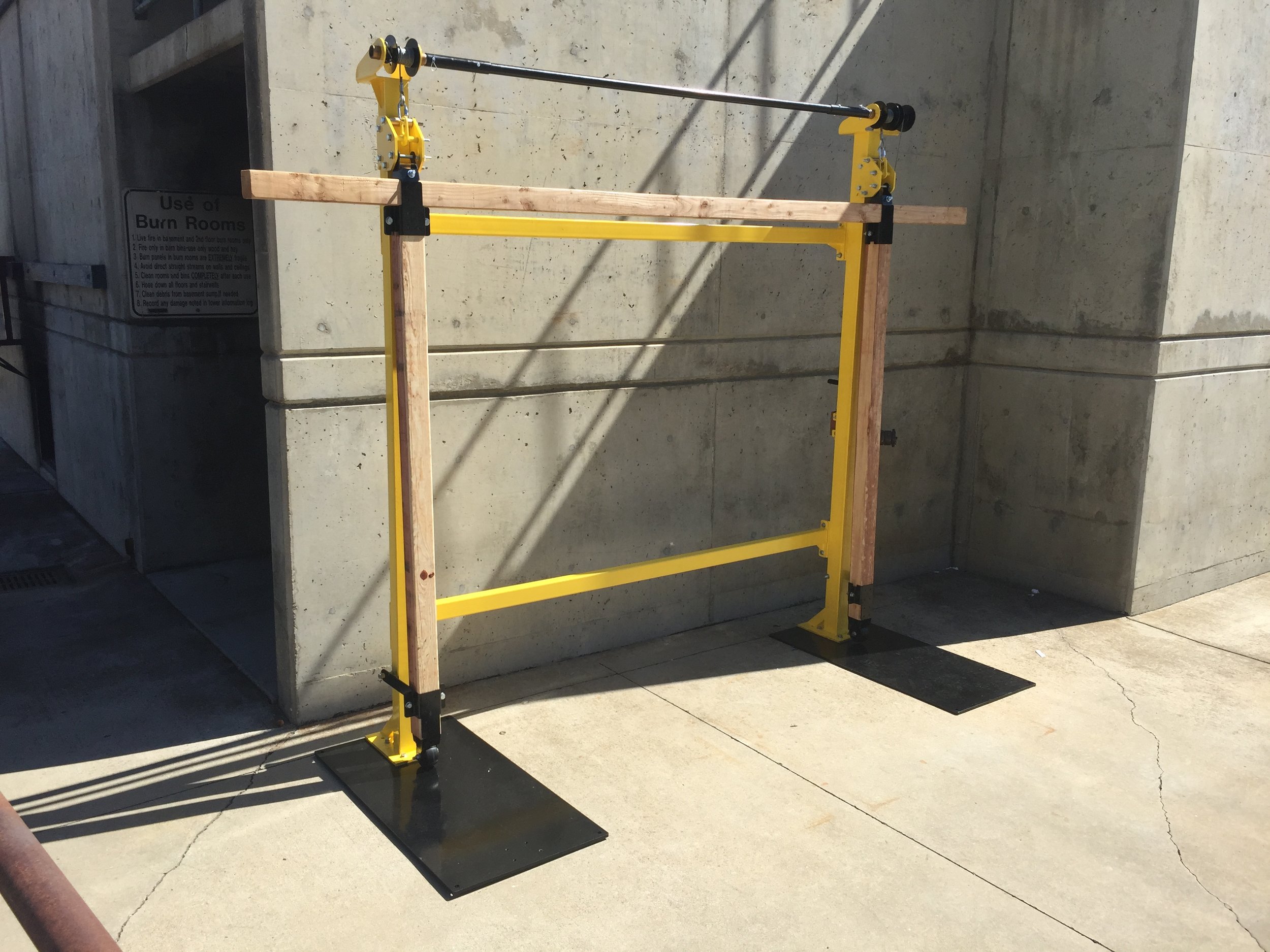Forcible Entry Prop Roll Up Door Prop — Forcible Entry, Inc.