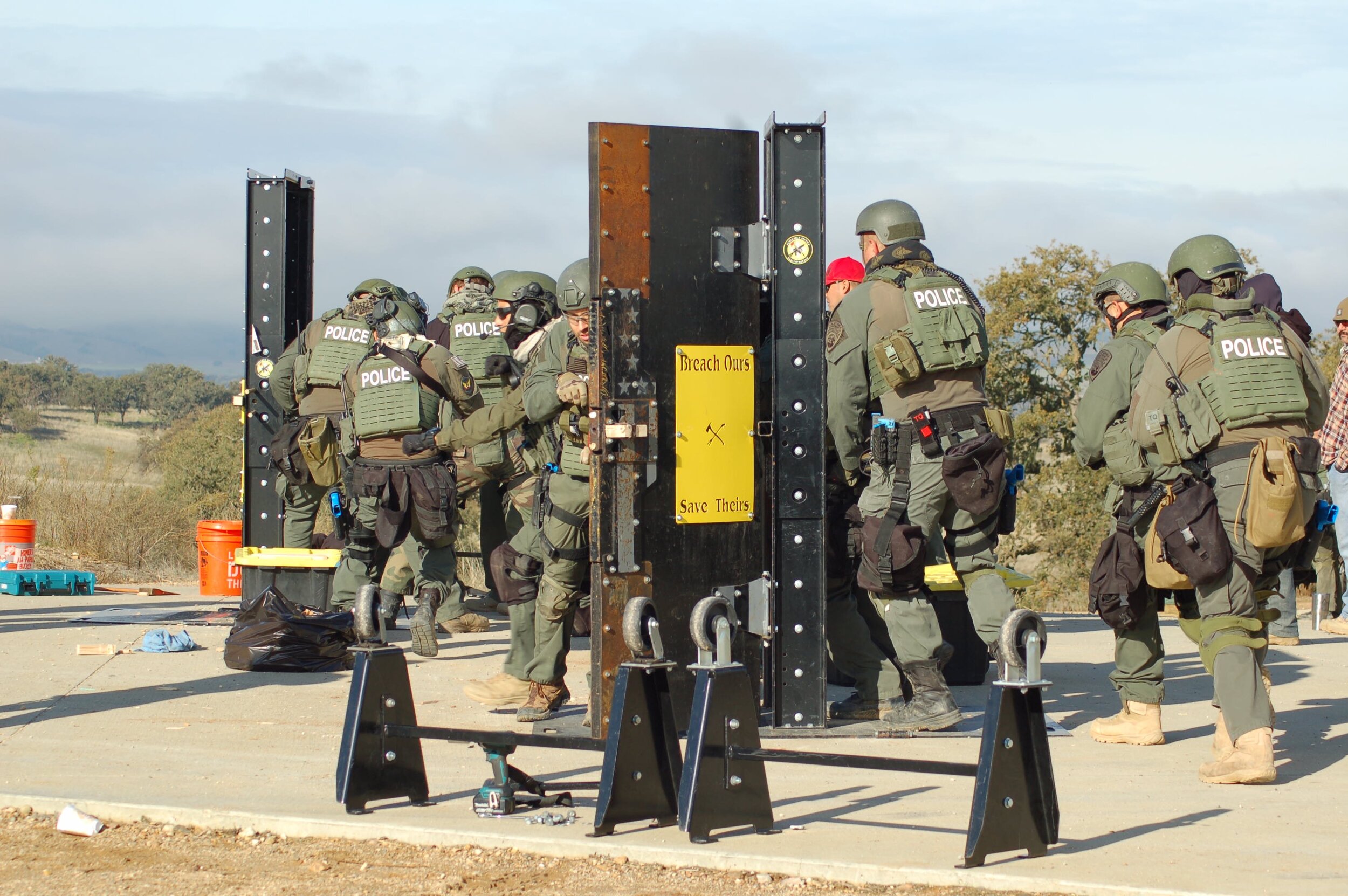 Forcible Entry, Inc. CDCR Operator Certification Training Day