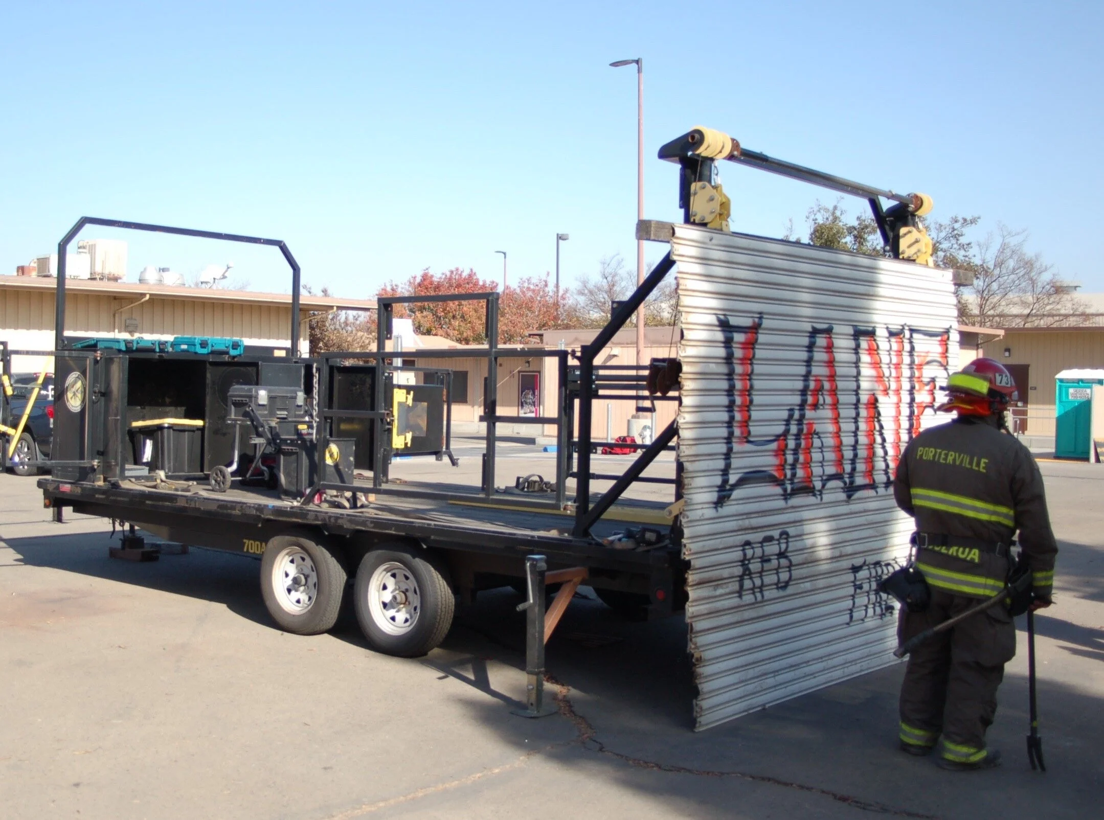 Forcible Entry Prop Roll Up Door Prop — Forcible Entry, Inc.