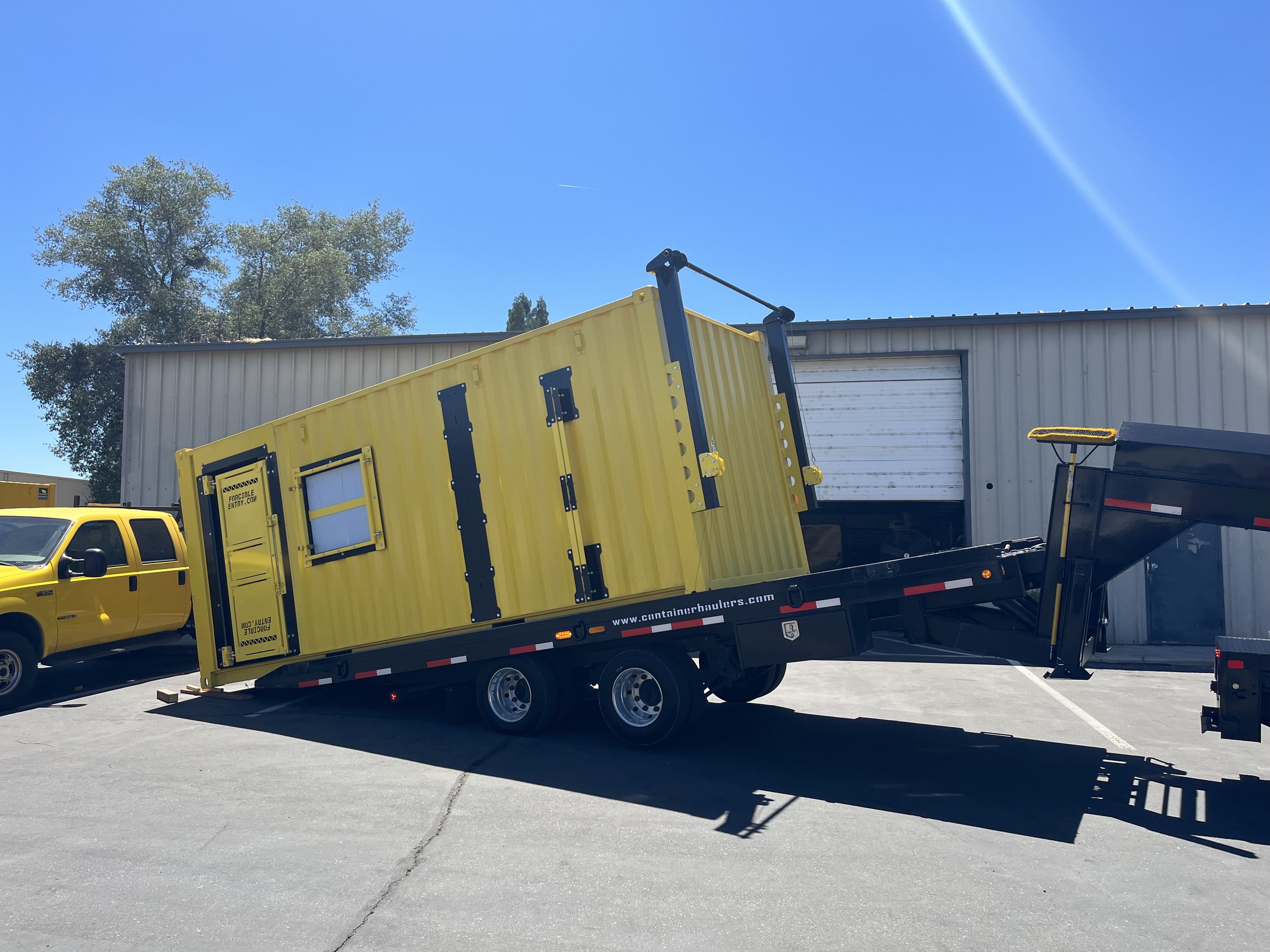 Forcible Entry, Inc. Conex Box Training Center Shipping Out