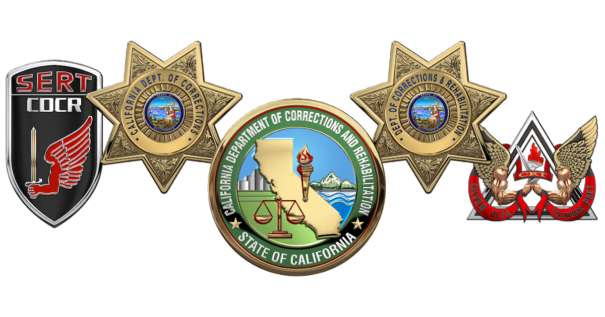 California Department of Corrections and Rehabilitation [CDCR][POLICE BADGES][3D].png