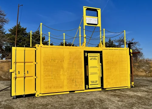Container Police Post Shipping Container Training Structures — Forcible Entry, Inc.