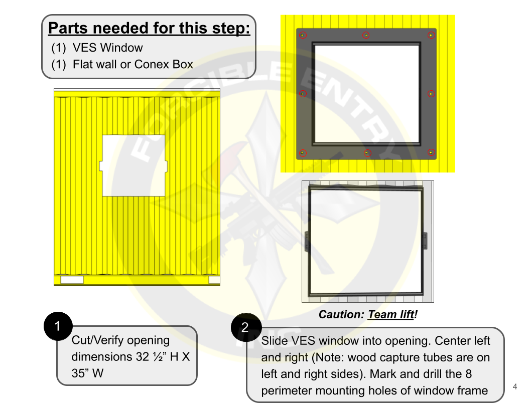 VES Installation Manual — Forcible Entry, Inc.