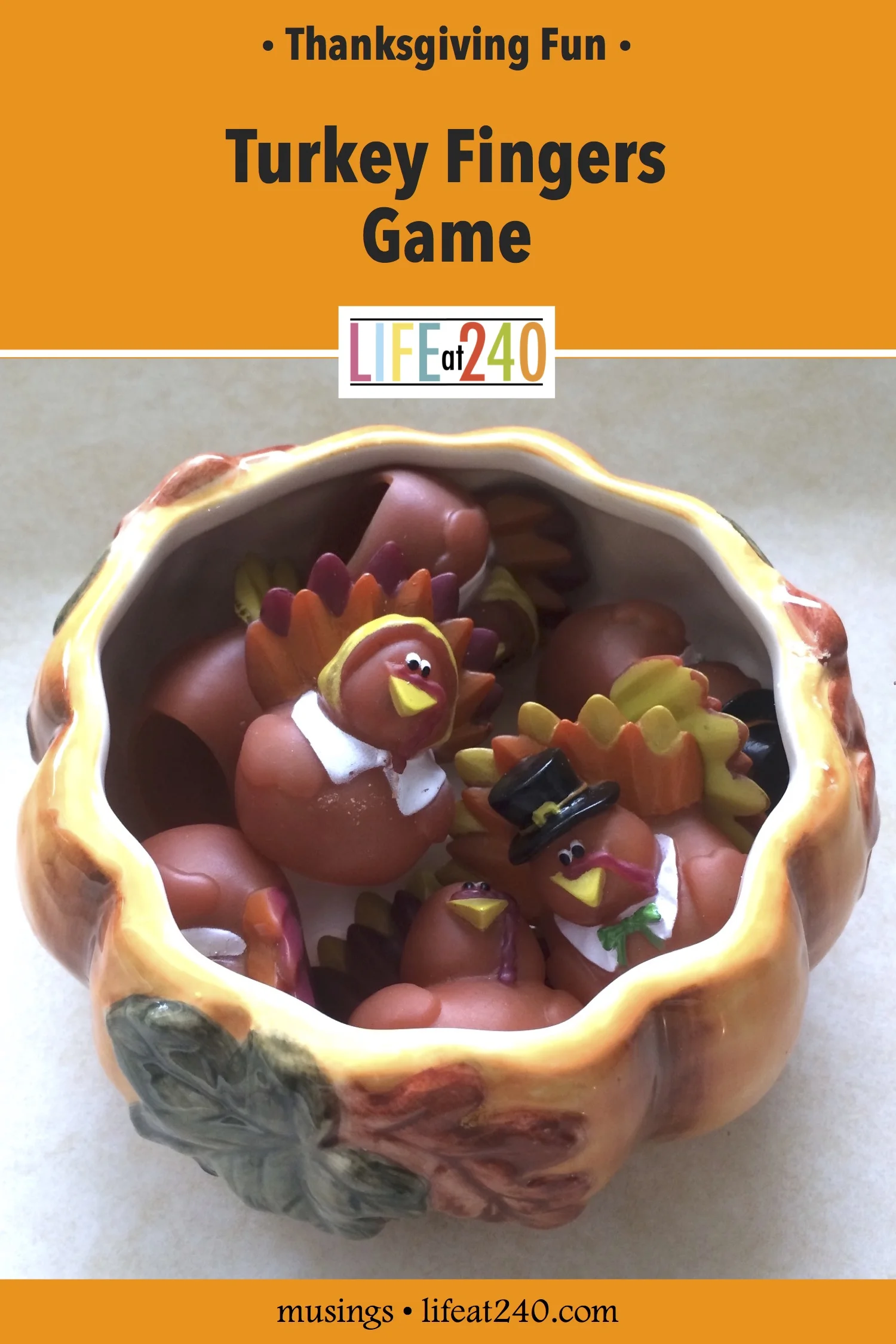 Turkey Fingers Game