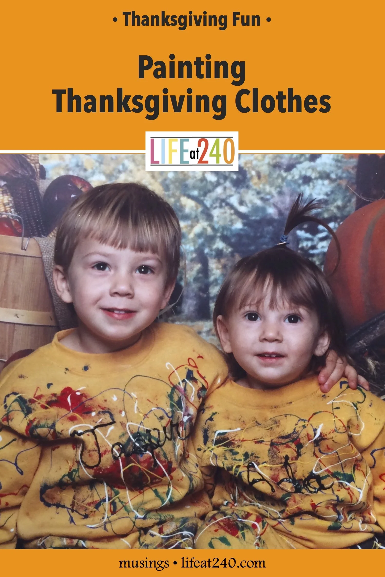 Painting Thanksgiving Clothes